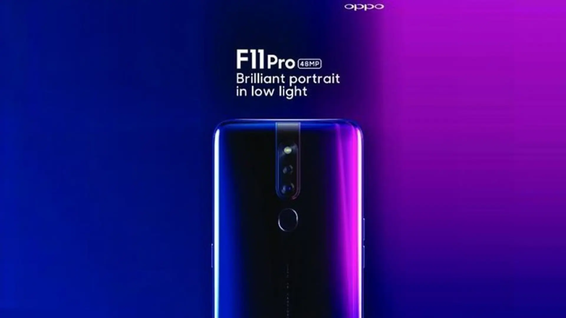 OPPO F11 Pro lộ video trên tay, xác nhận có camera selfie “thò thụt”, thiết kế màu gradient