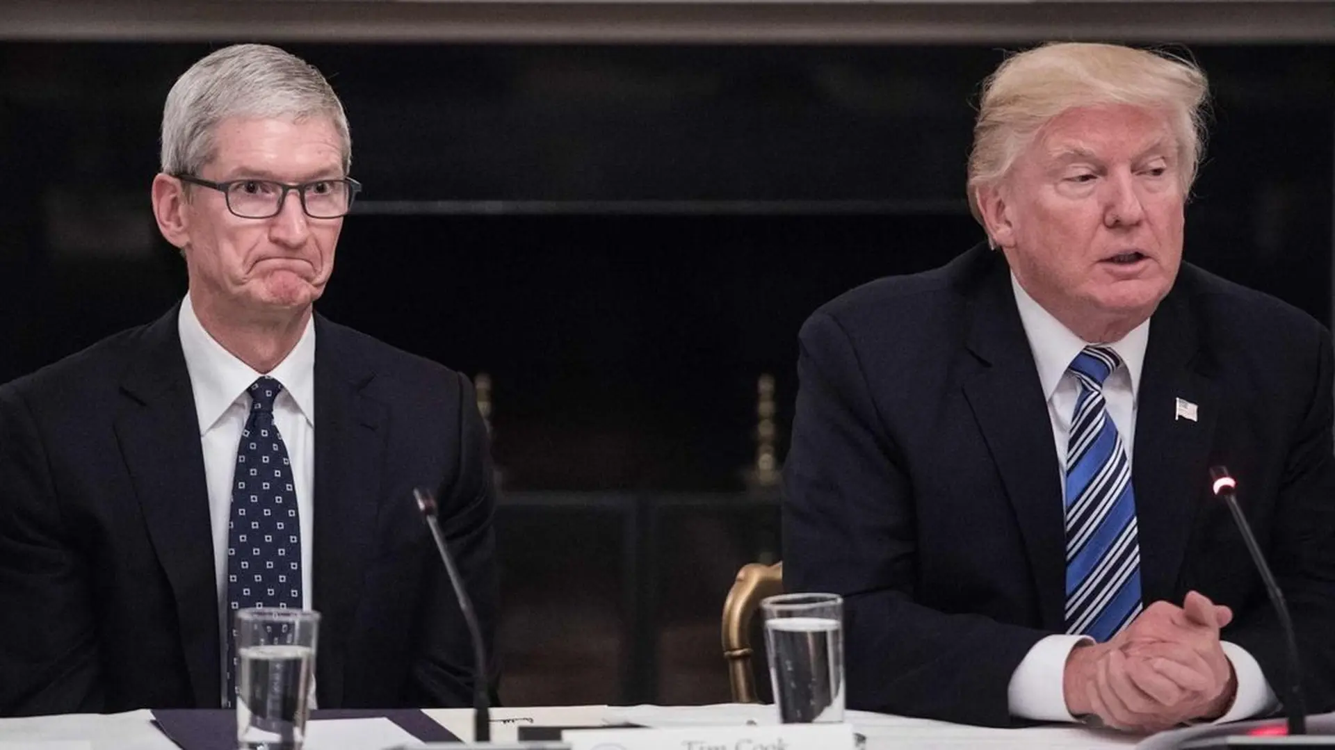 Tim Cook thường gặp Tổng thống Trump để bàn hướng giải quyết tranh chấp thương mại với Trung Quốc