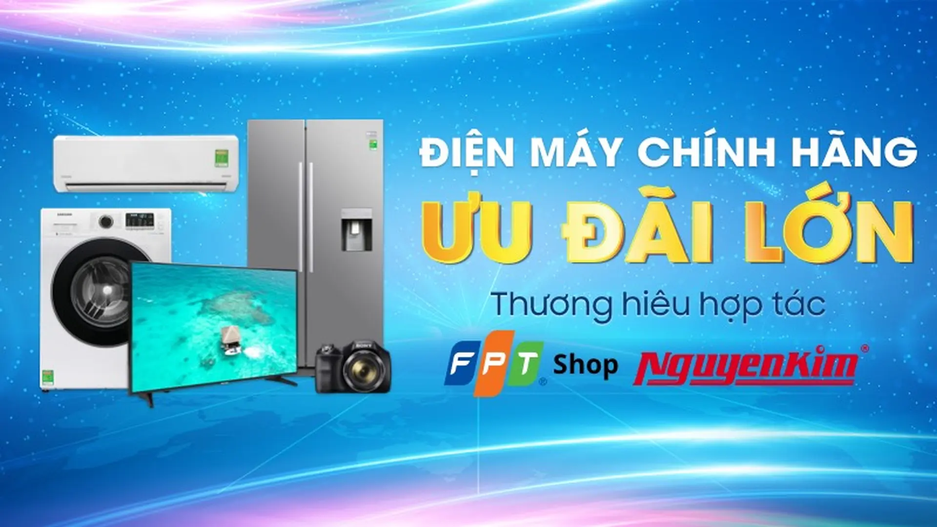 Mua sắm trực tuyến hàng điện máy của Nguyễn Kim trên website FPT Shop