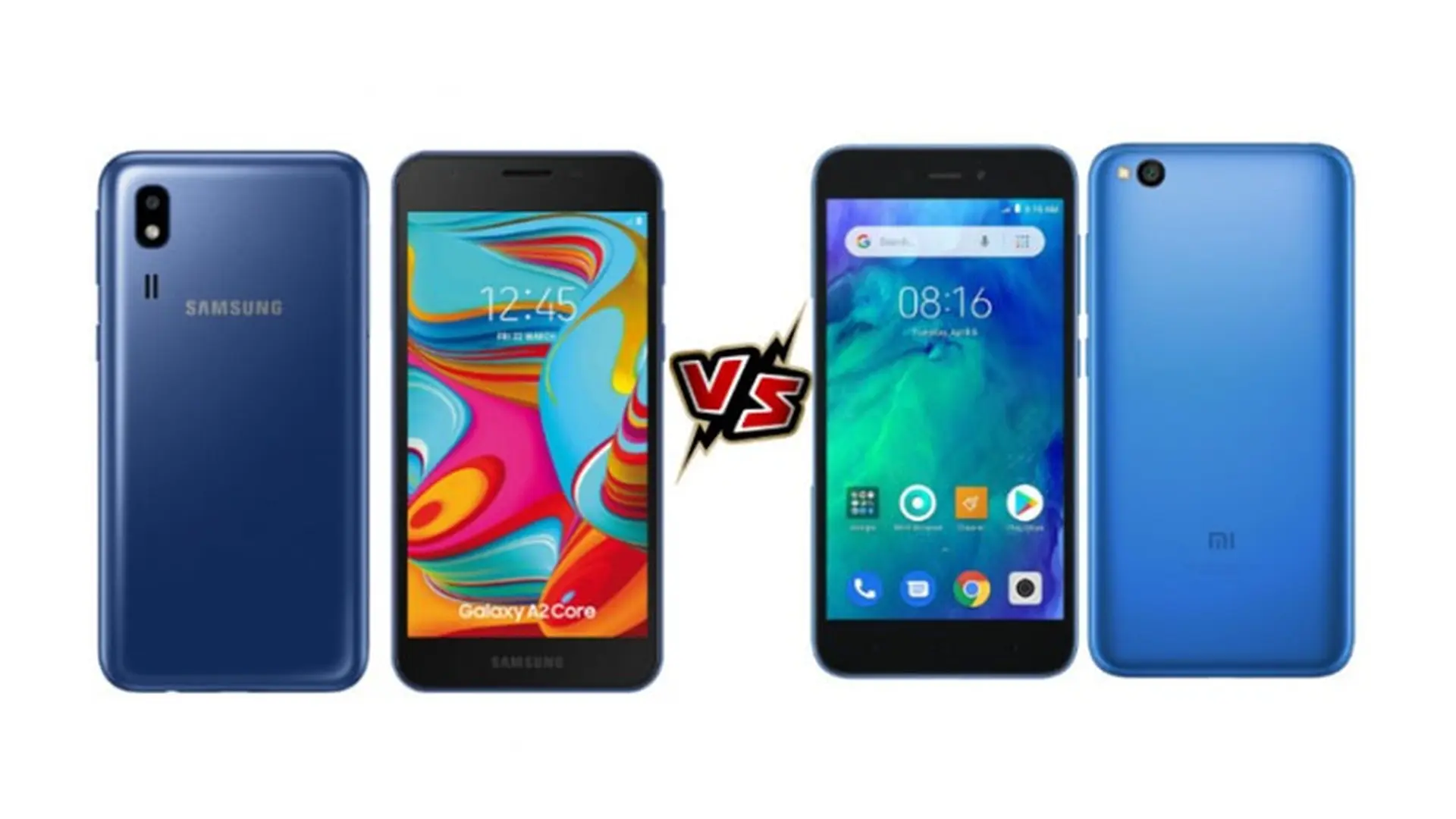 Samsung Galaxy A2 Core vs Xiaomi Redmi Go: Điện thoại Android Go nào tốt hơn?