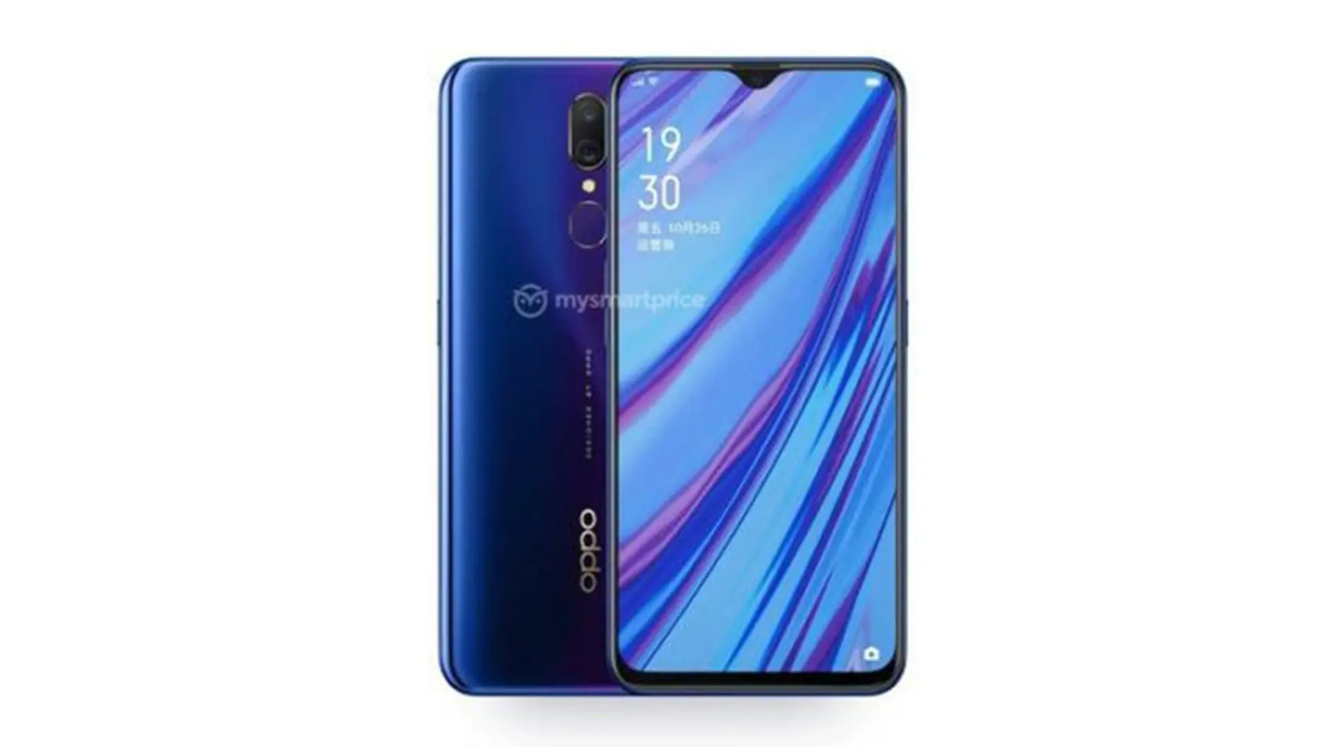 OPPO A9 bất ngờ lộ ảnh kèm cấu hình: Màn hình giọt nước, camera 48MP, pin 4,020 mAh