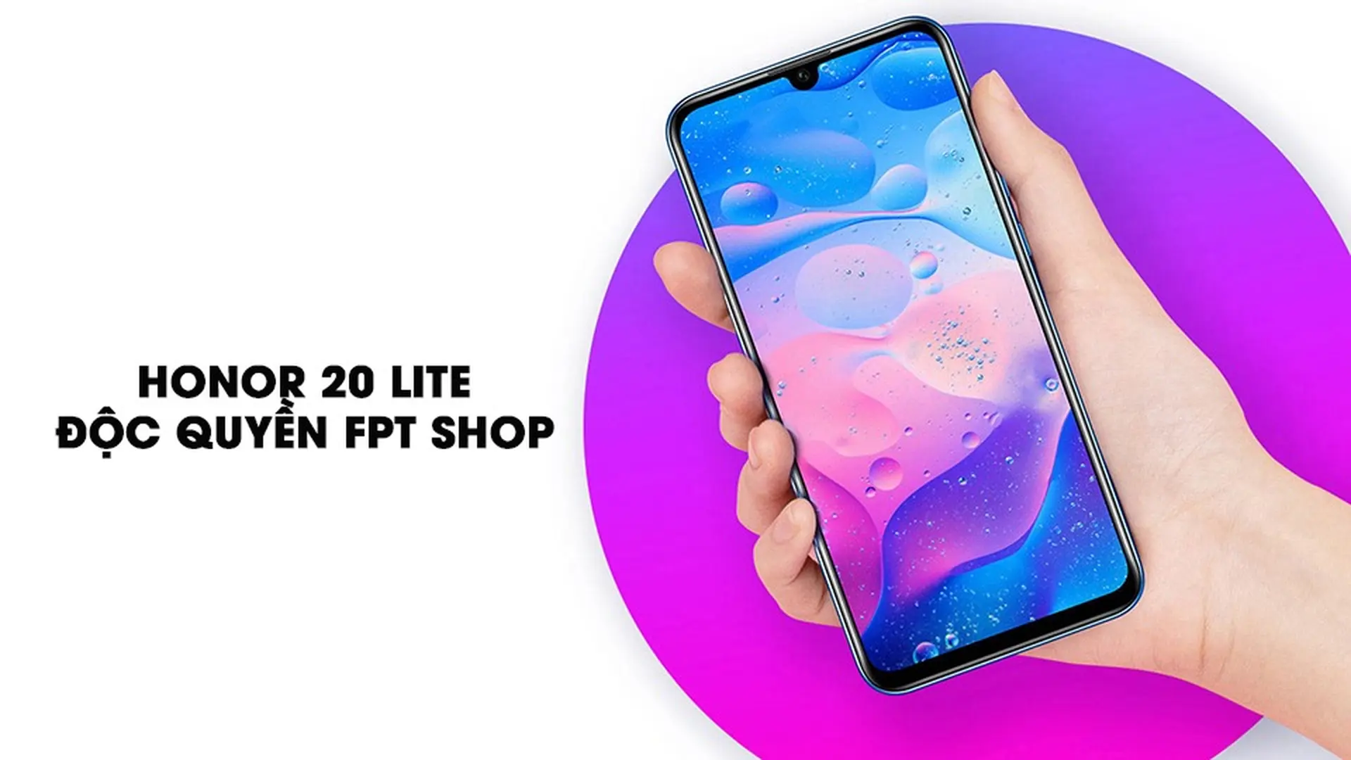 FPT Shop lên kệ độc quyền Honor 20 Lite từ ngày 4/5