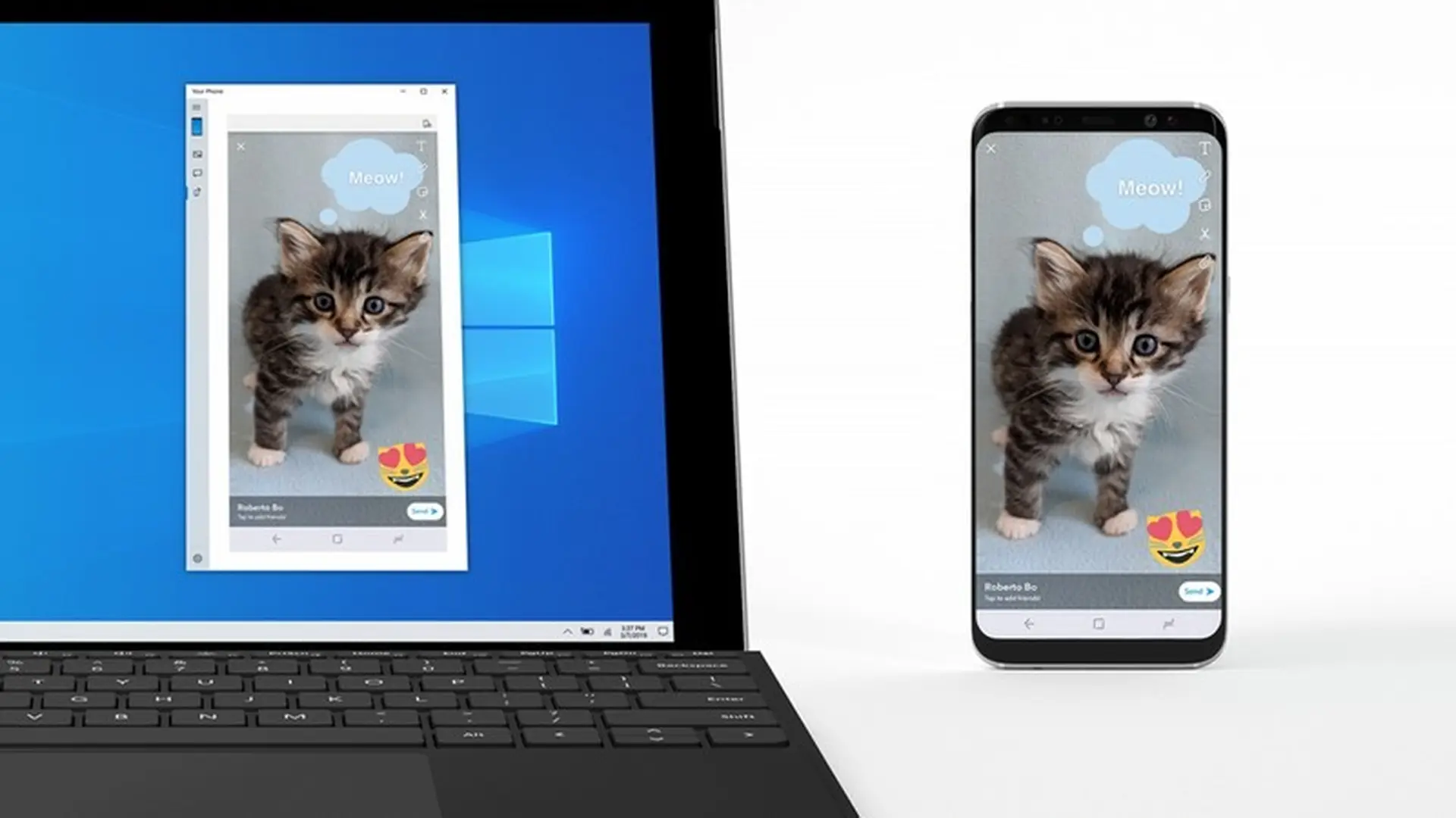 Microsoft đã hỗ trợ trình chiếu màn hình Android trên Windows 10