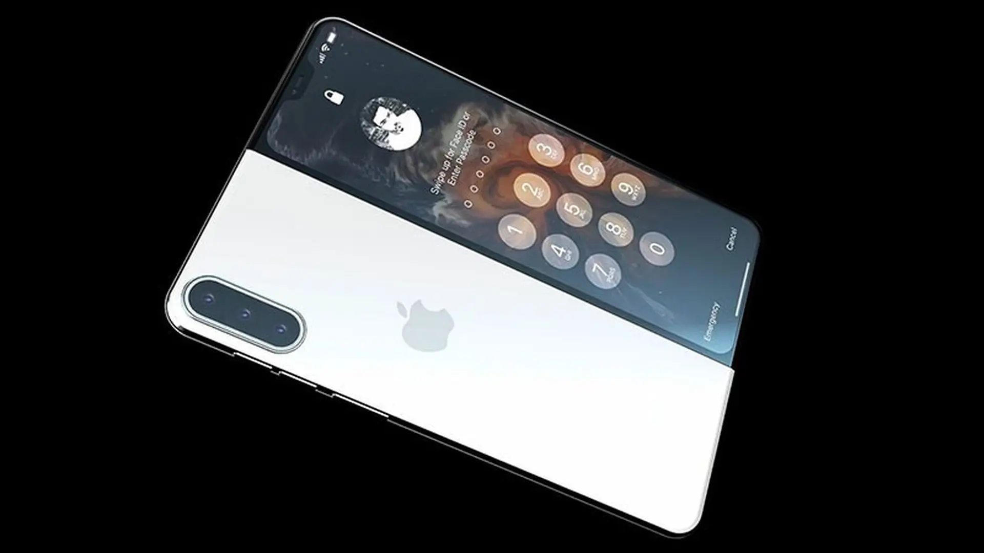 Ngả mũ trước vẻ đẹp của iPhone 11 Fold với màn hình gập được