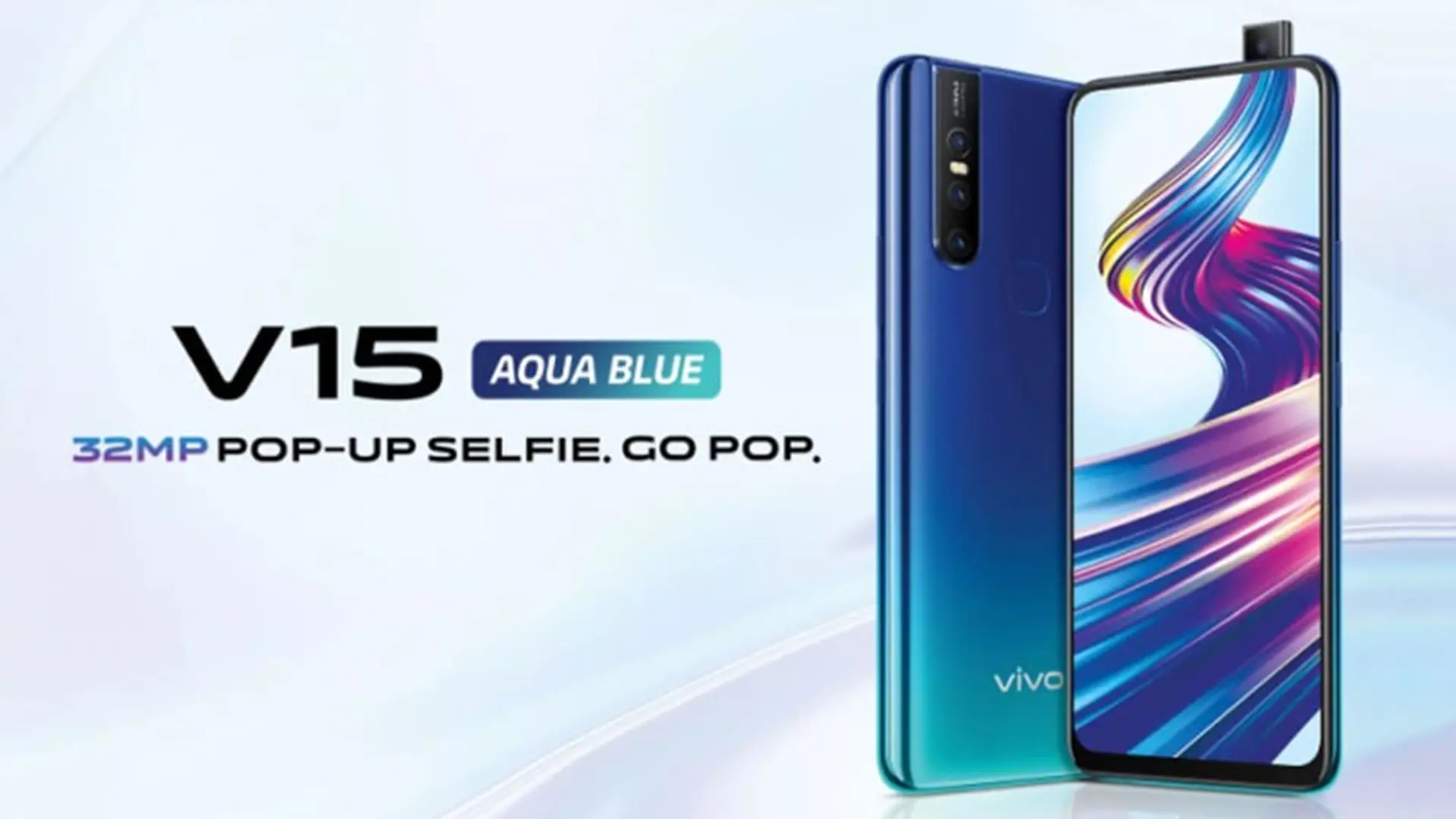 Vivo V15 Aqua Blue và Vivo V15 Pro 8GB RAM được ra mắt