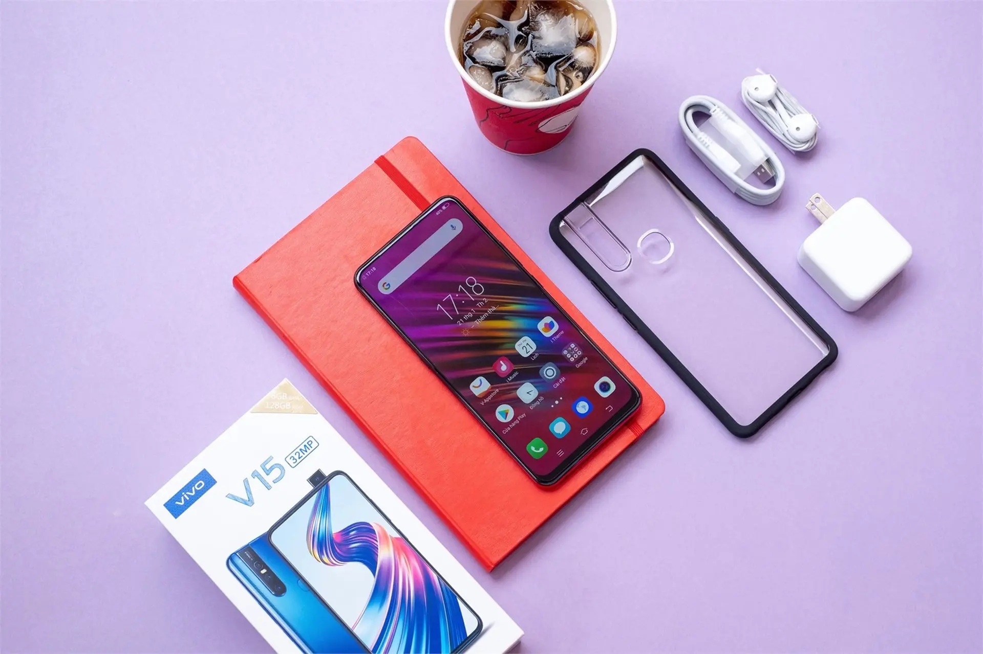 Nhận thêm phiếu mua hàng 500.000 đồng khi mua Vivo V15 tại FPT Shop