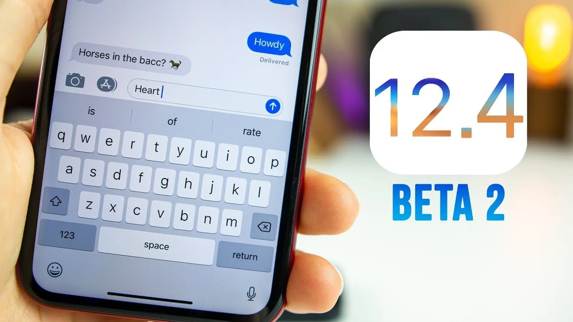 Apple tung bản cập nhật iOS 12.4 beta 2