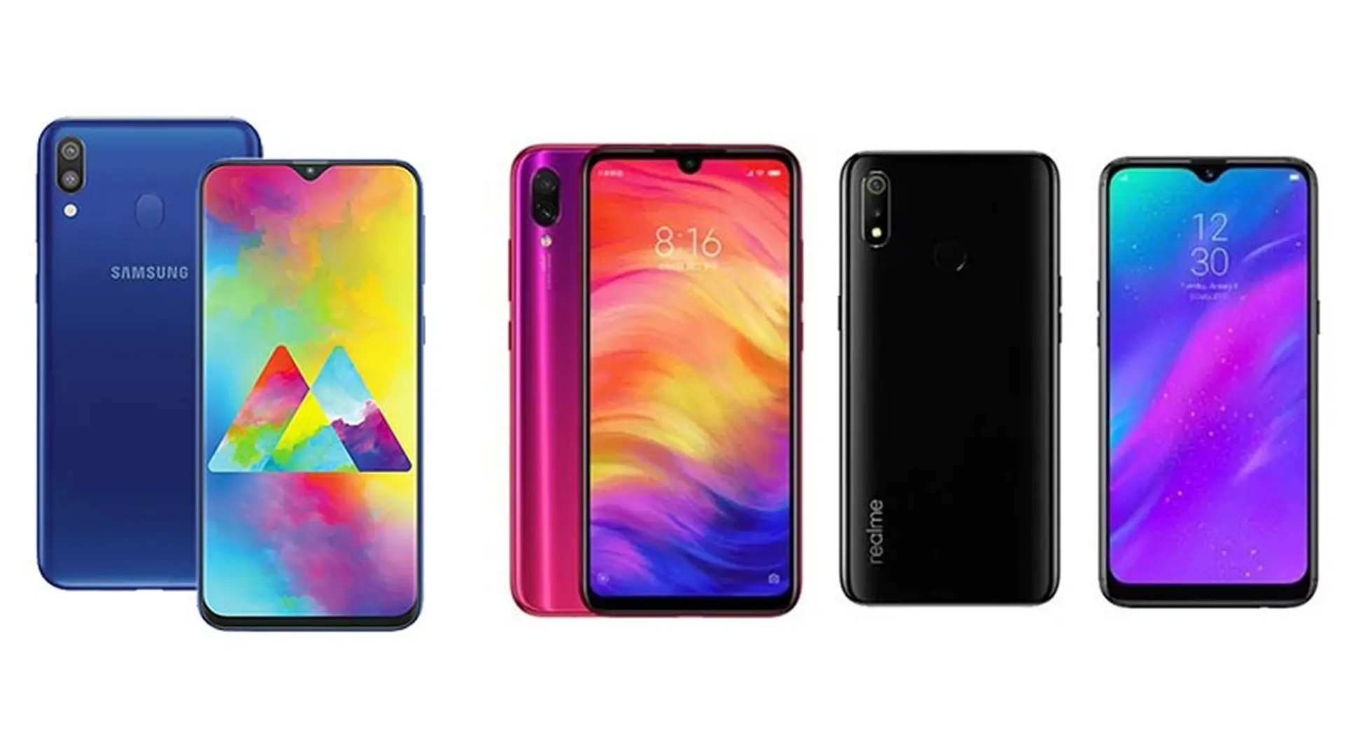 So sánh Redmi Note 7S, Galaxy M20 và Realme 3 Pro: Điện thoại nào đáng mua hơn?