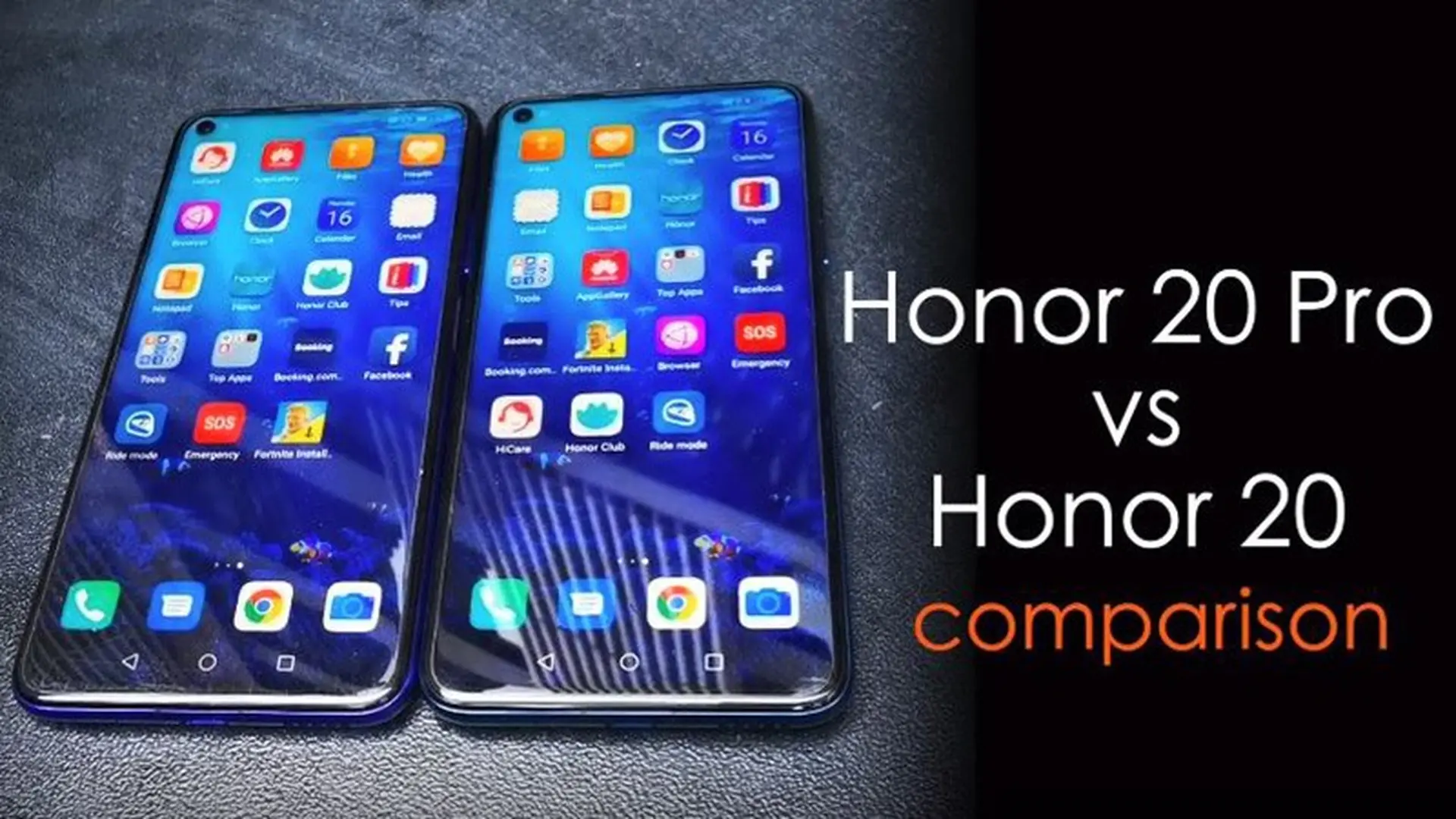 Bộ đôi Honor 20 và 20 Pro giống và khác nhau những gì? Đâu là điều khác biệt nhất?