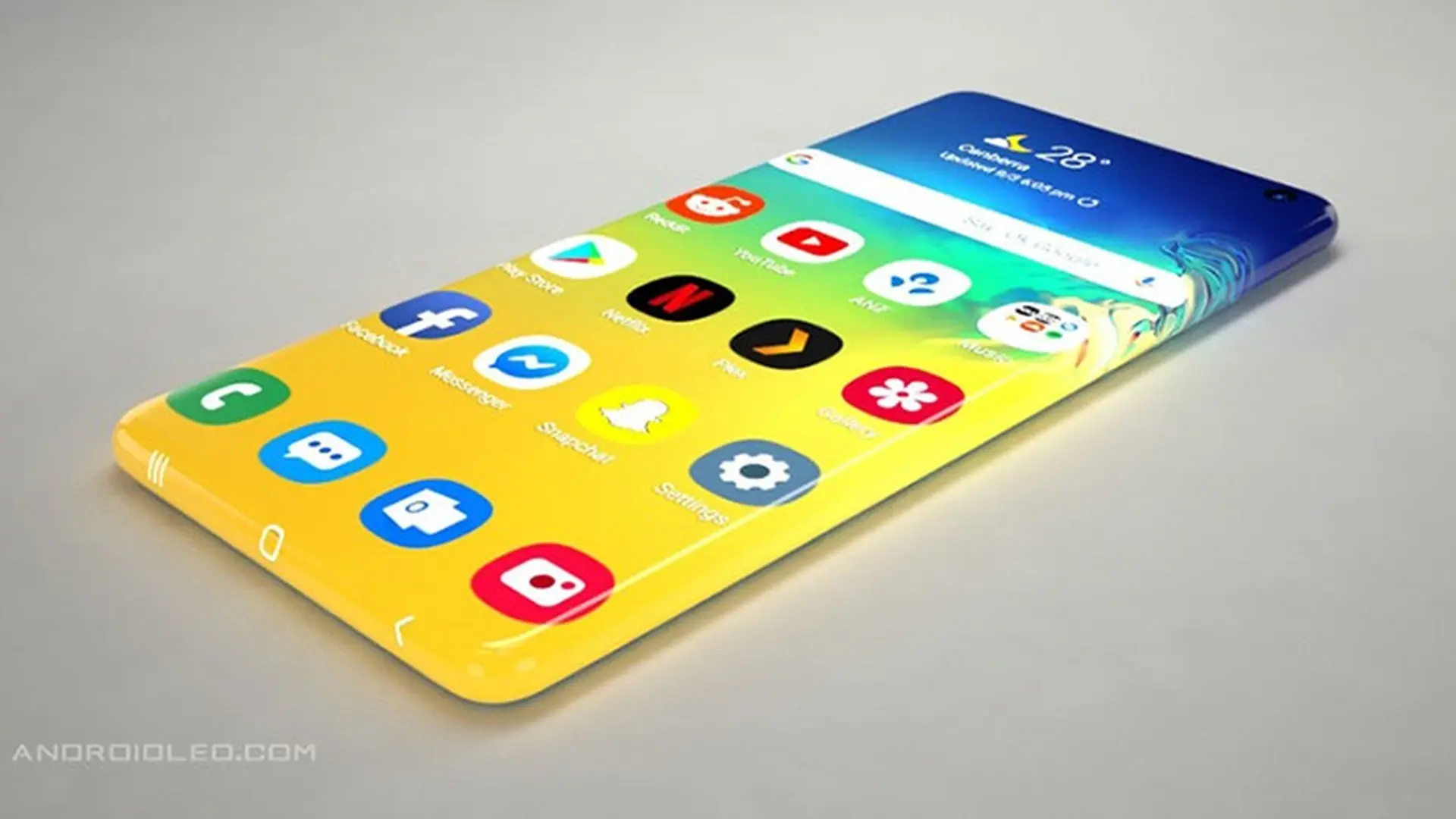 Mãn nhãn trước concept Galaxy Zero hoàn toàn không viền với màn hình cong tràn 4 cạnh
