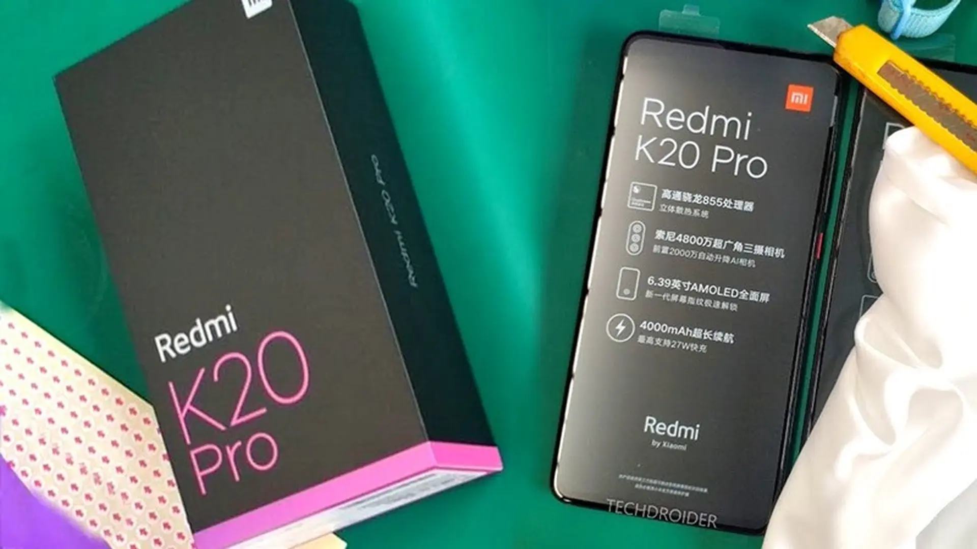 Redmi K20 Pro lộ ảnh thực tế trước ngày ra mắt, xác nhận nhiều chi tiết thú vị