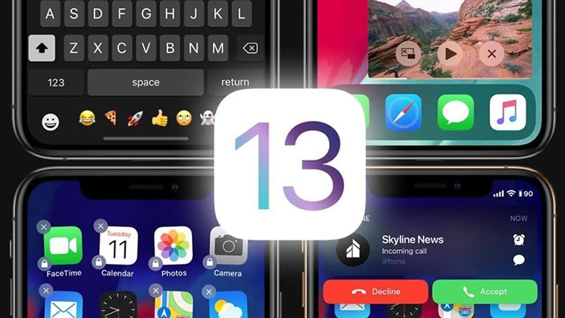 Những thay đổi sẽ xuất hiện trên hệ điều hành iOS 13 sắp ra mắt