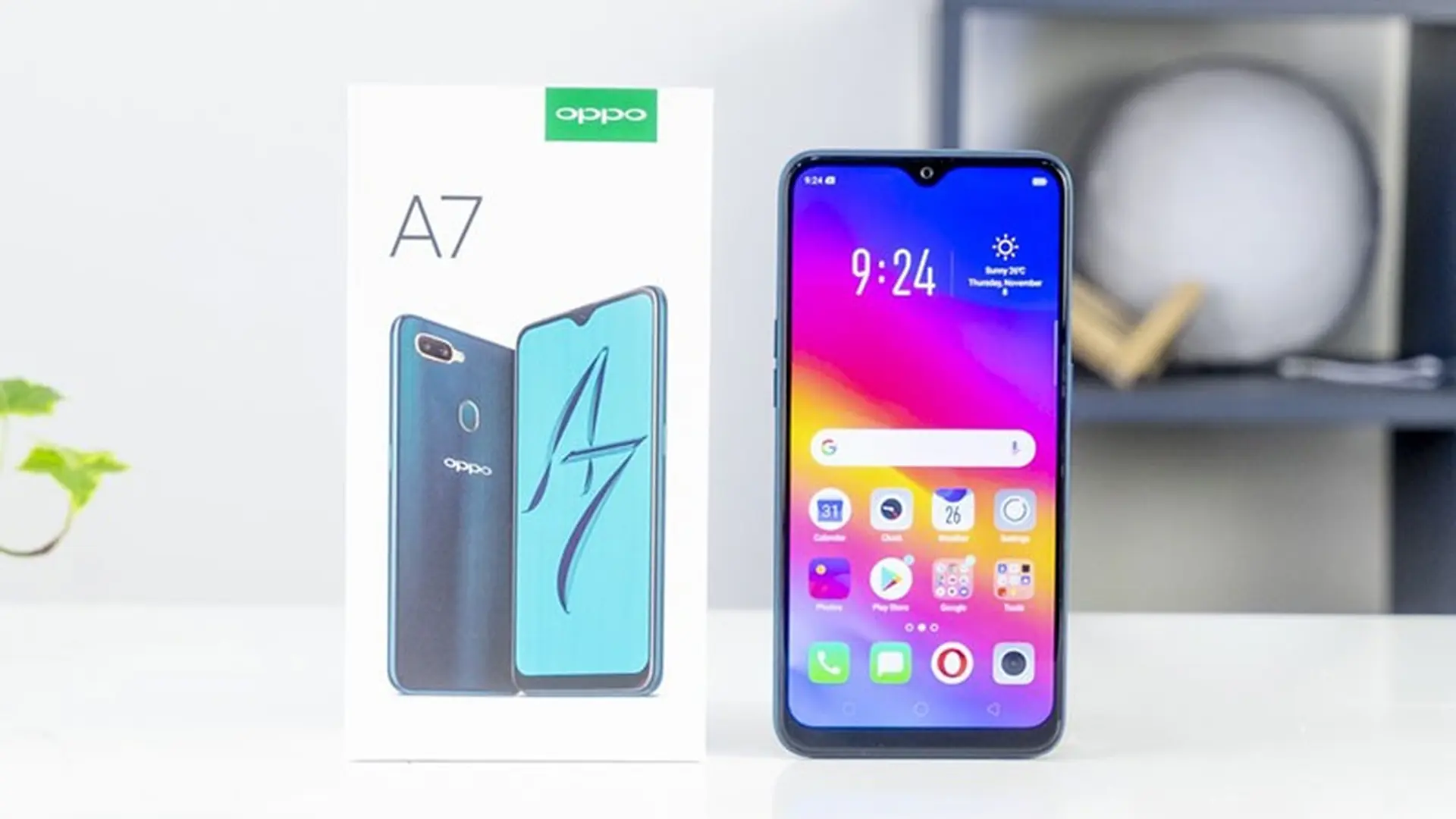 Hướng dẫn bật đèn pin trên OPPO A7