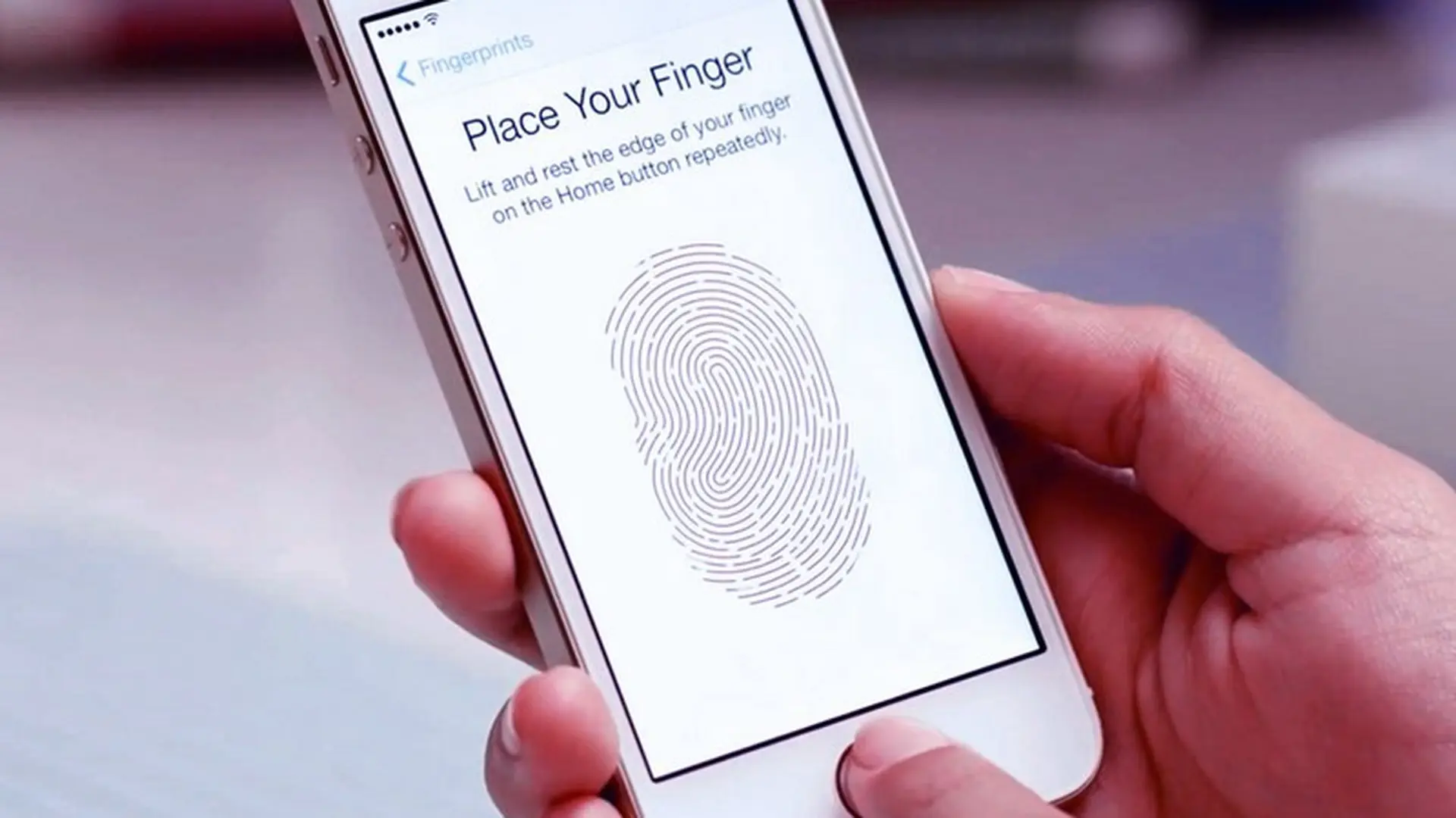 Thiết lập Touch ID trên iPhone