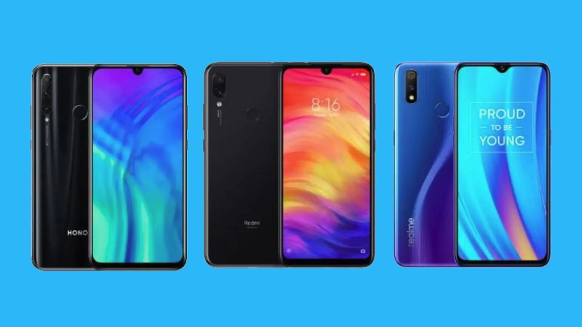 So sánh Honor 20i vs Realme 3 Pro vs Redmi Note 7 Pro : Thông số kỹ thuật, thiết kế, tính năng,...
