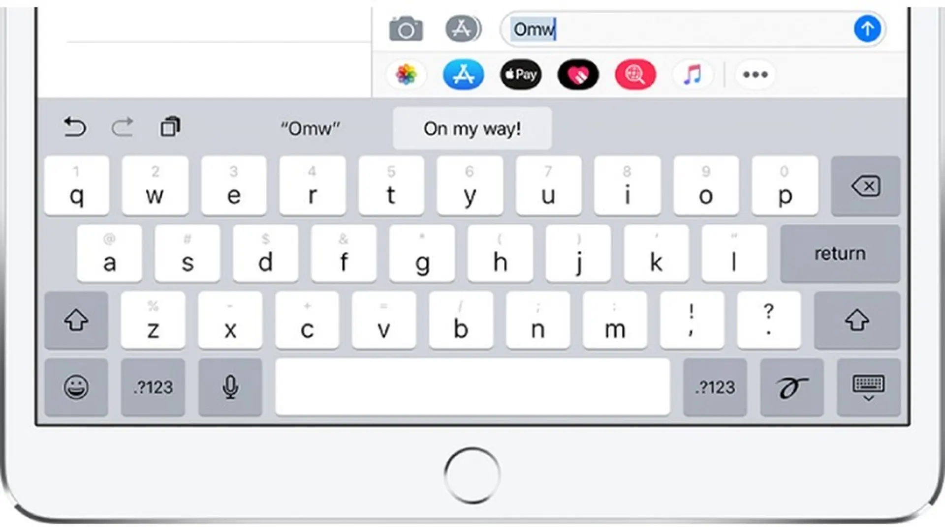 Lưu các lần nhấn phím trên iPad bằng các mục thay thế văn bản