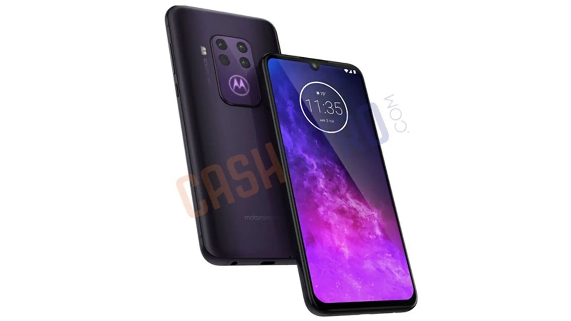 Motorola One Pro bất ngờ lộ ảnh render với cụm camera siêu to khổng lồ