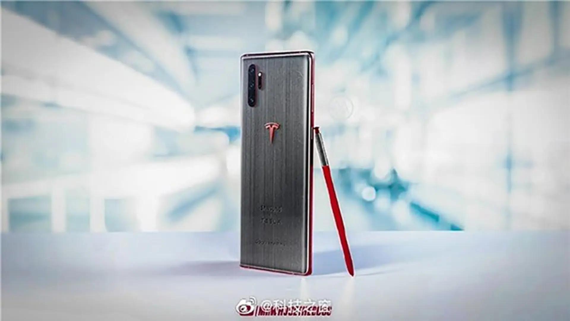 Đây là phiên bản Galaxy Note10 Tesla Edition với thiết kế cực kỳ ấn tượng