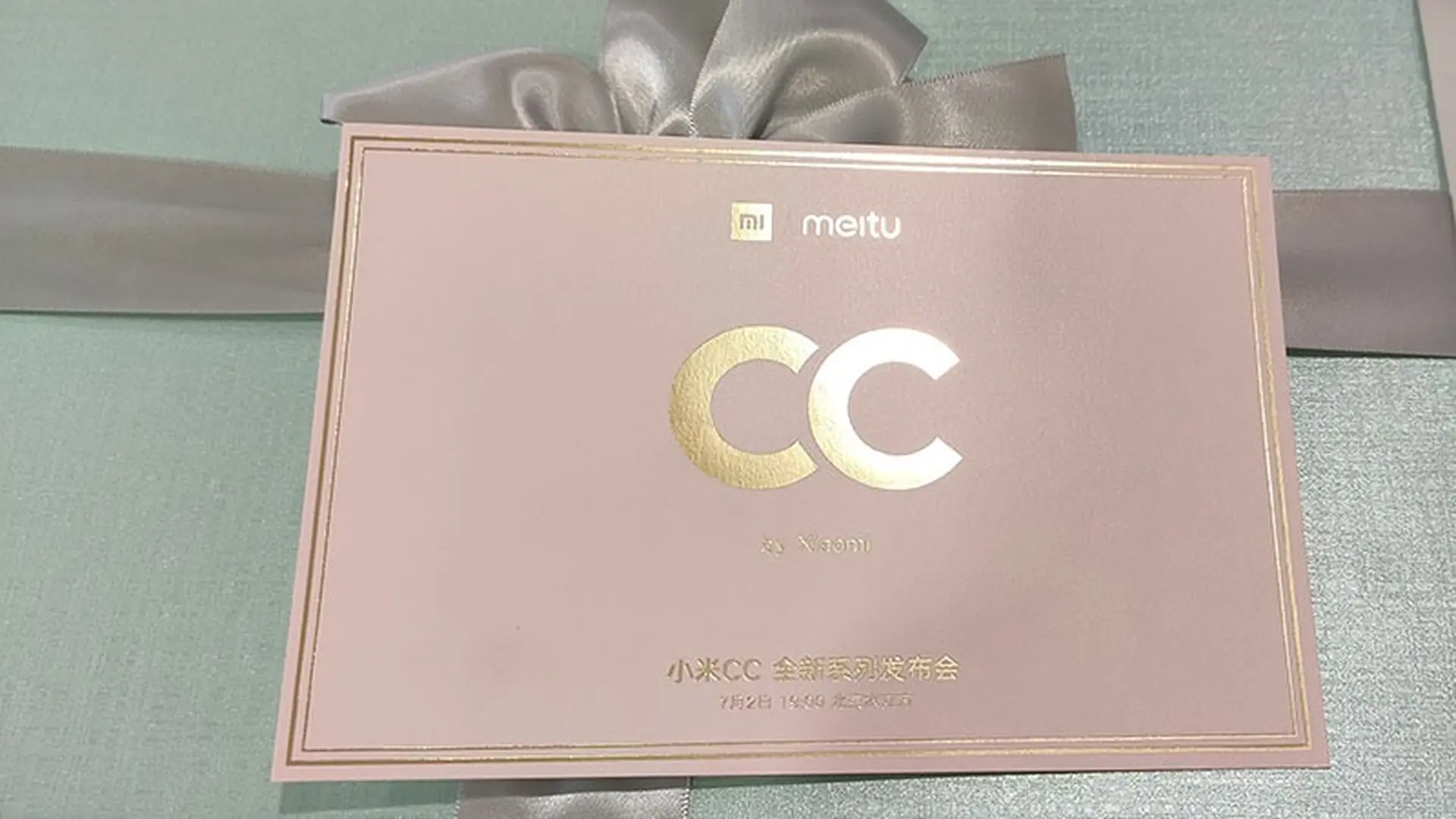 Xiaomi gửi thư mời ra mắt sản phẩm Mi CC9 vào ngày 2 tháng 7