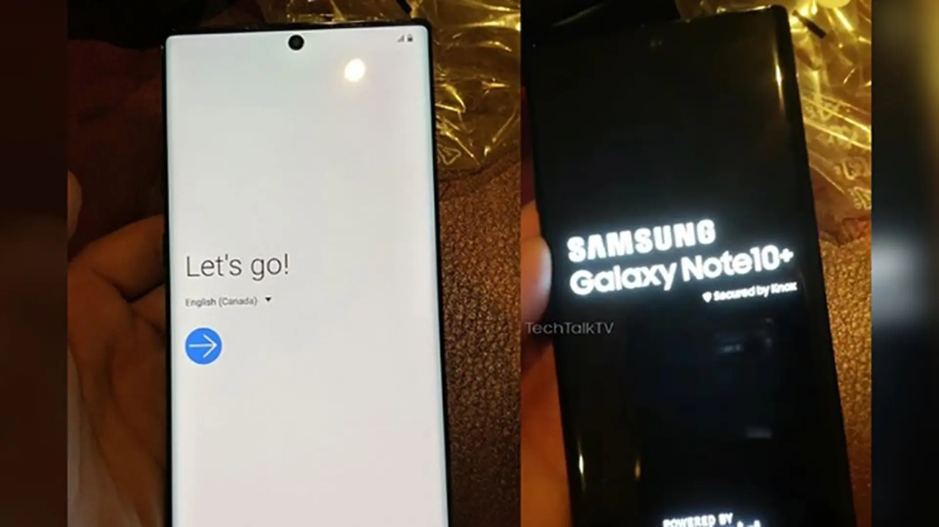 Samsung Galaxy Note 10+ bất ngờ lộ ảnh trên tay người dùng