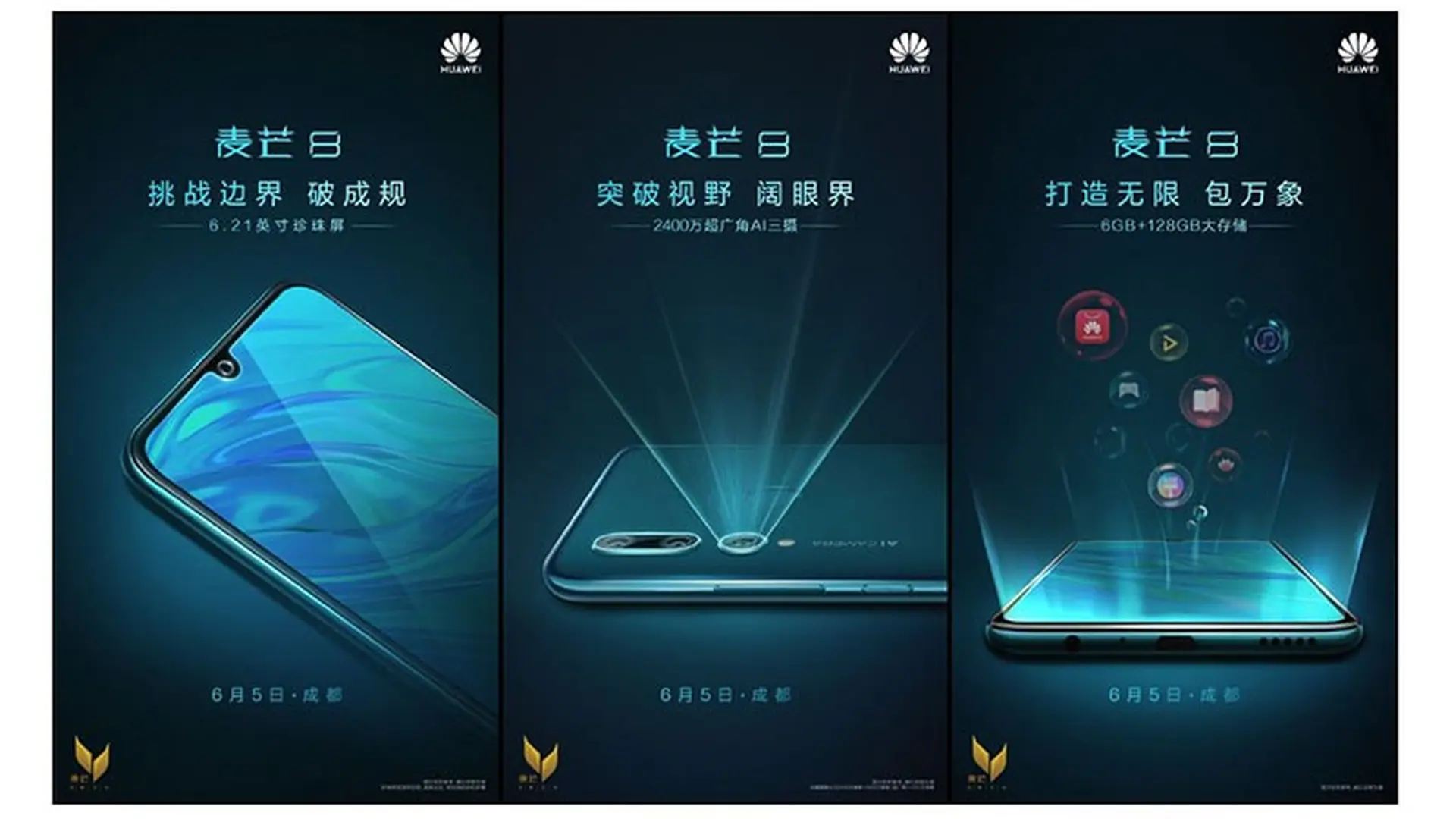 Huawei Maimang 8 sẽ được ra mắt vào ngày 05 tháng 6