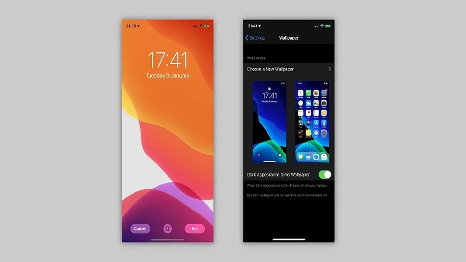 Đã có thể tải về hình nền của iOS 13