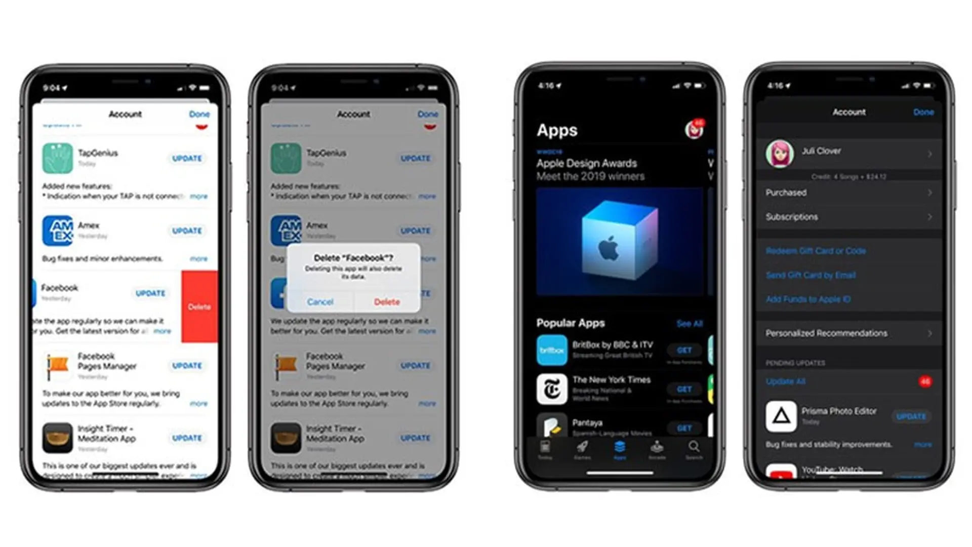 Bạn có thể xóa ứng dụng ngay trong App Store trên iOS 13