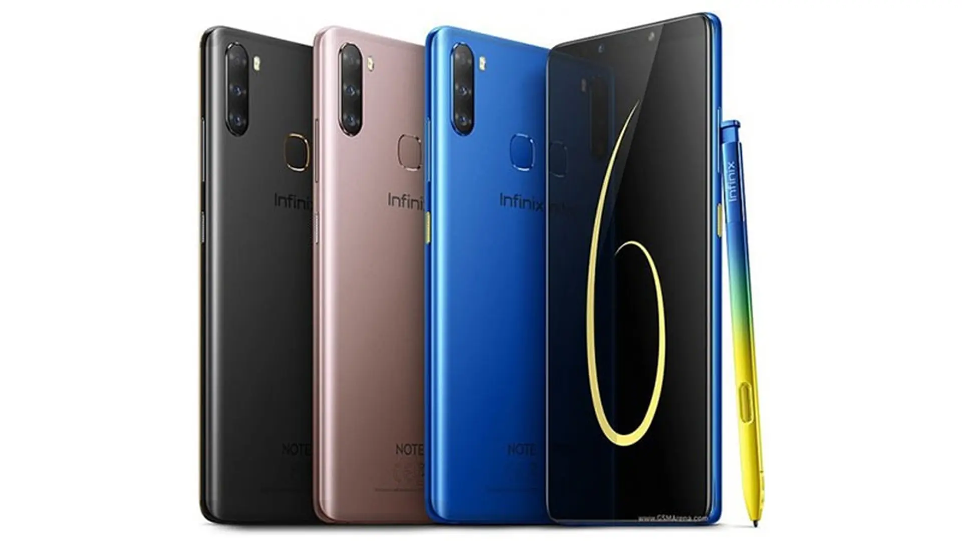 Infinix Note 6 được công bố với 3 camera, bút cảm ứng X Pen
