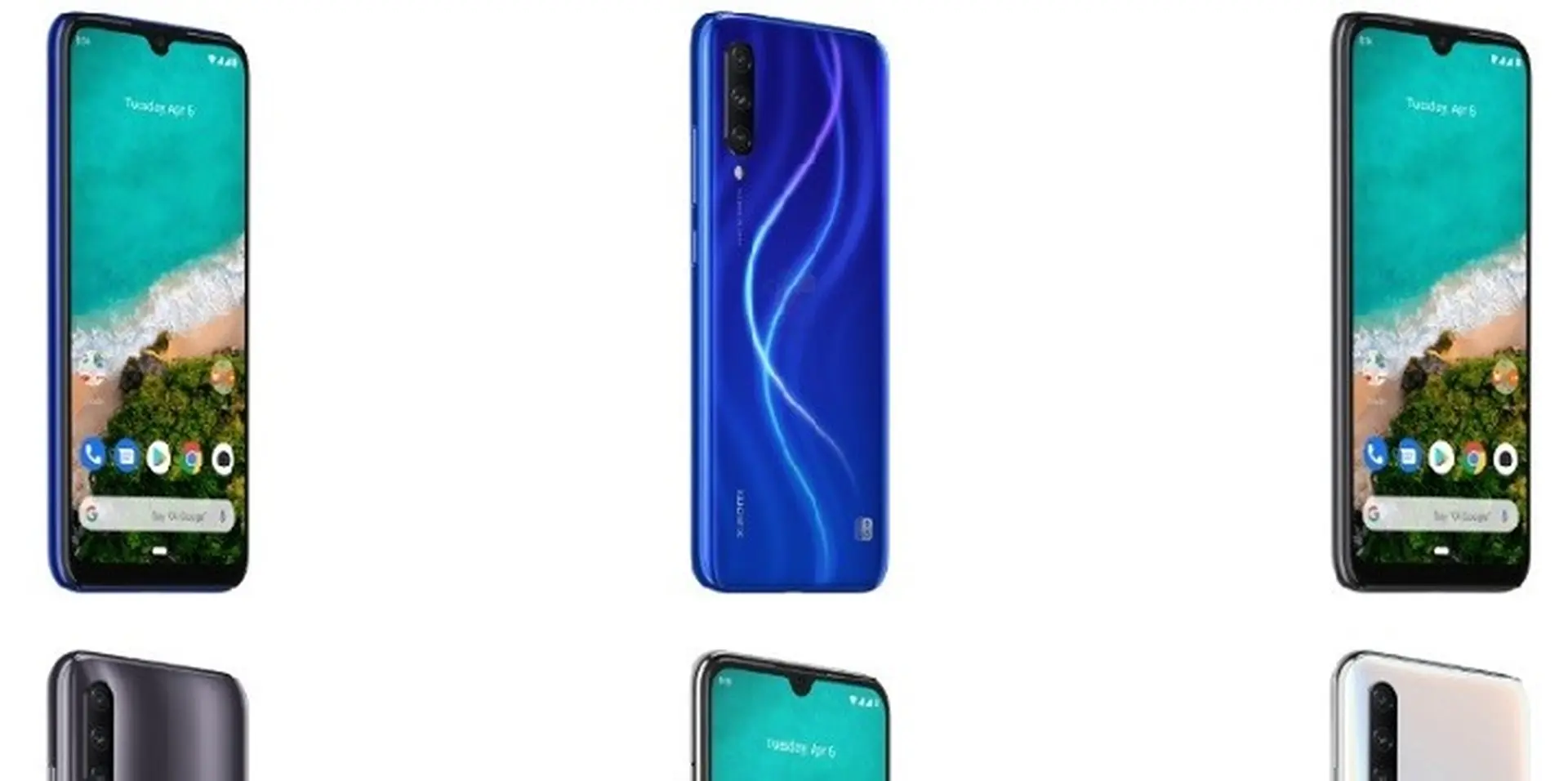 Xiaomi Mi A3 lộ ảnh báo chí chính thức và cấu hình