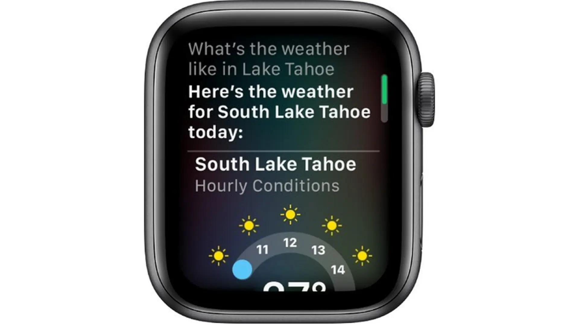 Sử dụng Siri trên Apple Watch