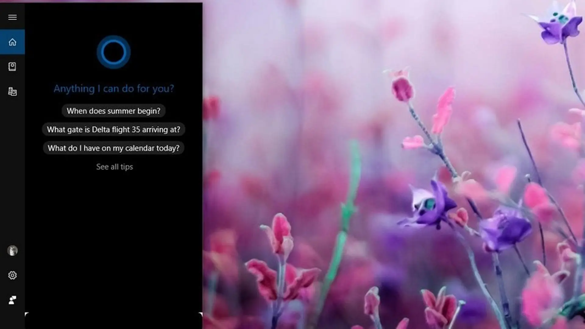 Windows 10 sẽ cho phép các trợ lý ảo khởi chạy từ màn hình khóa