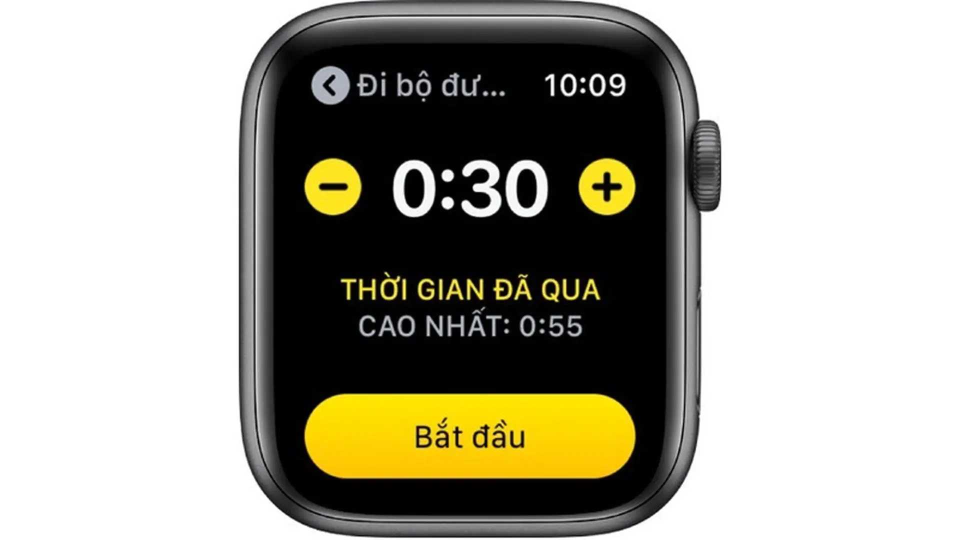Kết thúc và xem lại bài tập của bạn trên Apple Watch