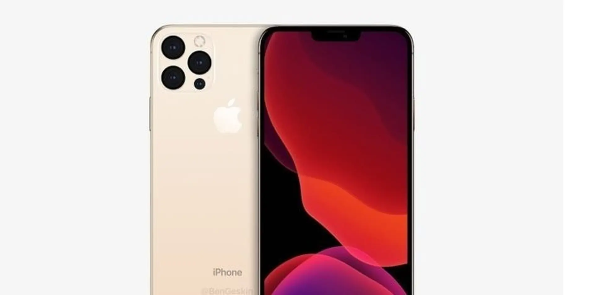 Ngắm nhìn iPhone XII với 4 camera, vẫn có thiết kế “tai thỏ”?