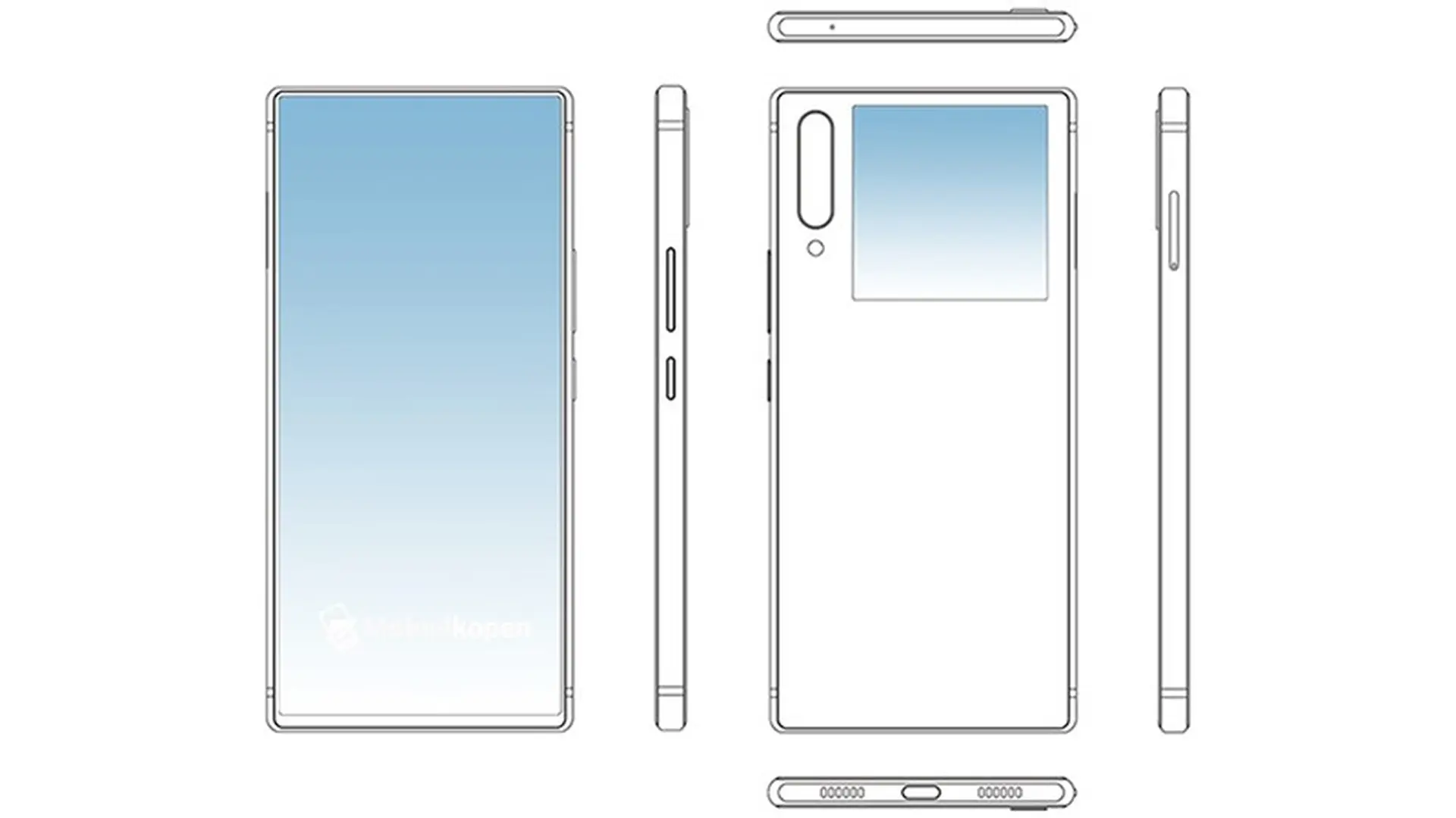 Lộ bằng chứng cho thấy ZTE chuẩn bị ra mắt smartphone 2 màn hình ấn tượng
