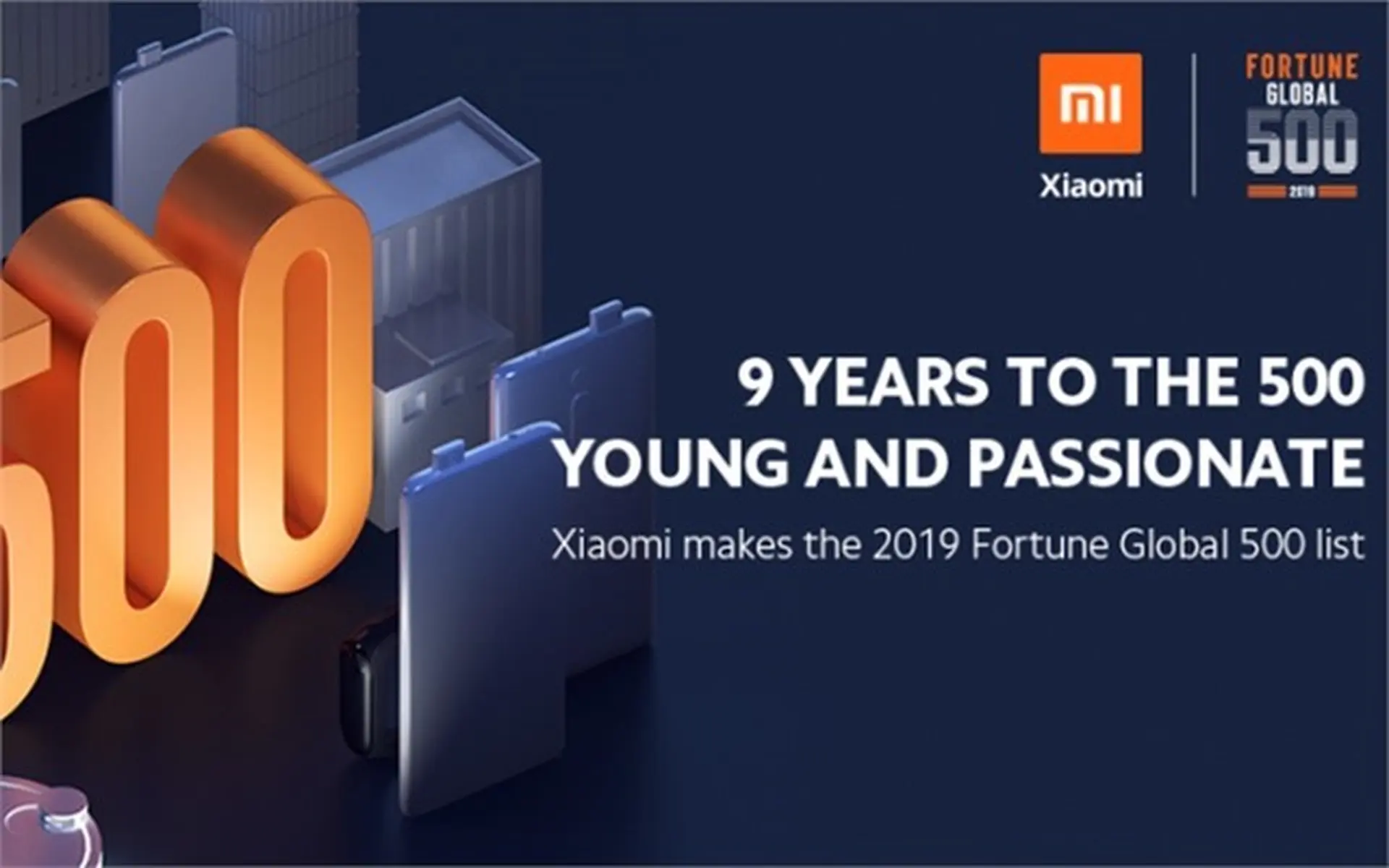 Xiaomi chính thức lọt top Fortune 500, trở thành công ty trẻ nhất trong danh sách