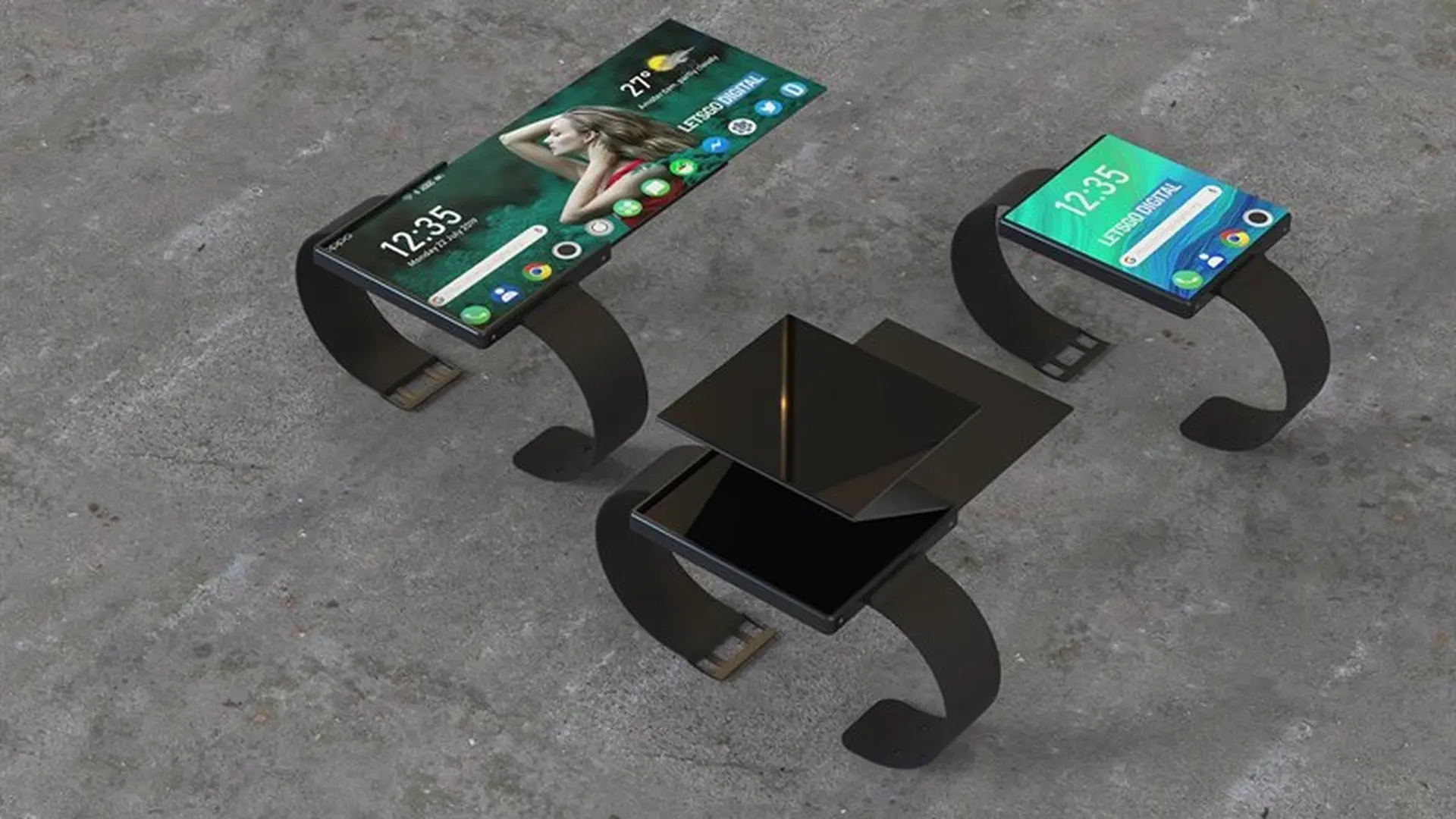 OPPO nộp bằng sáng chế cho một chiếc đồng hồ thông minh có thể gập lại