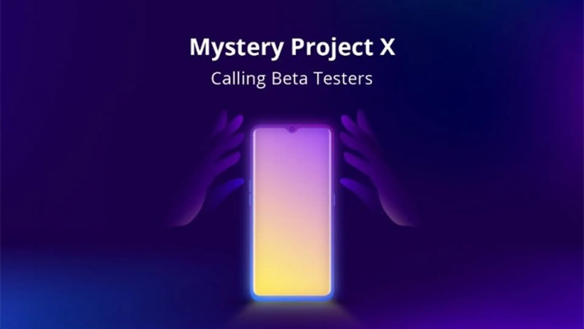 Realme tập hợp những người thử nghiệm beta cho Project X bí ẩn