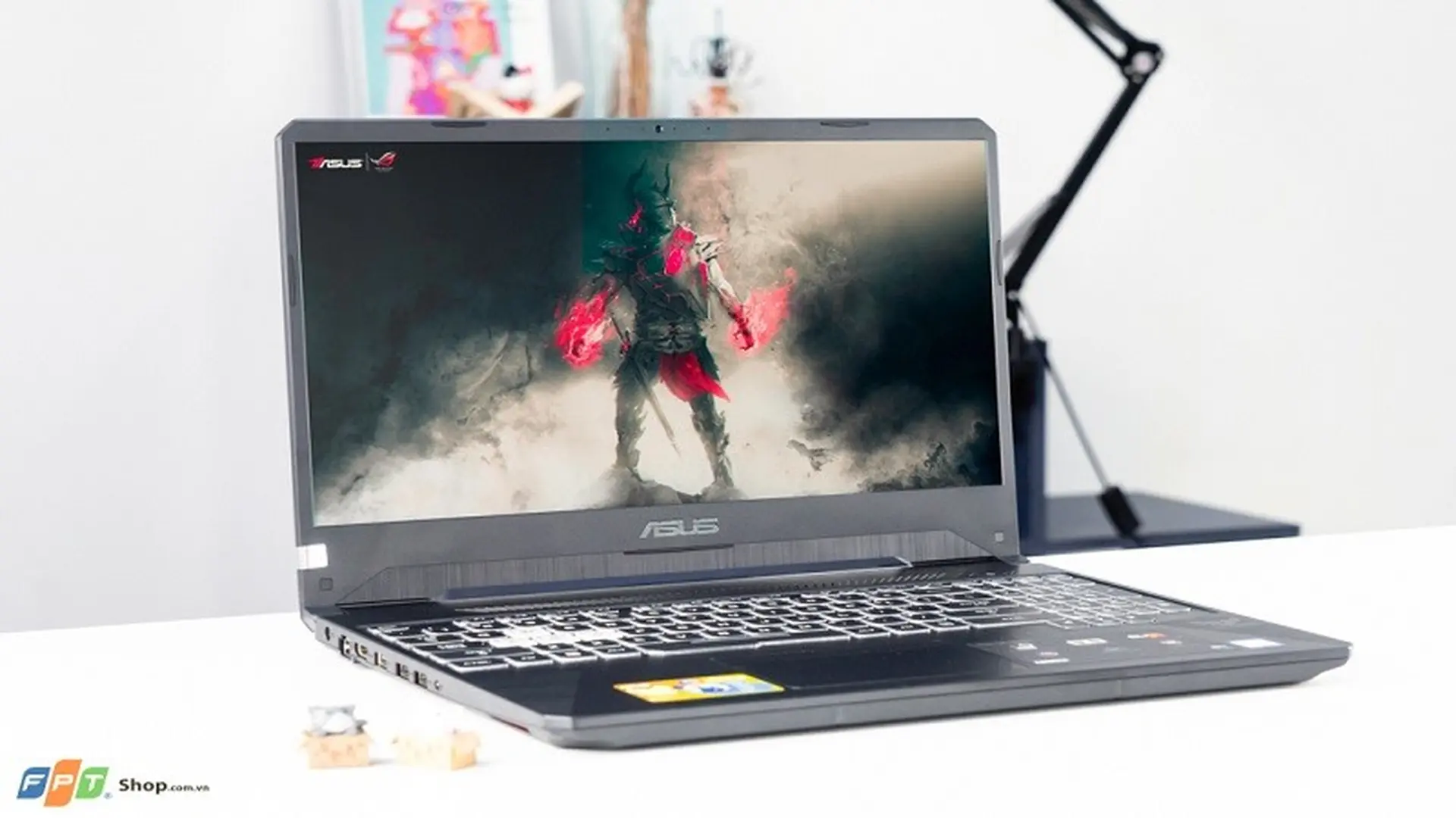 Asus TUF FX505DT: Chip AMD Ryzen 7 và GTX1650