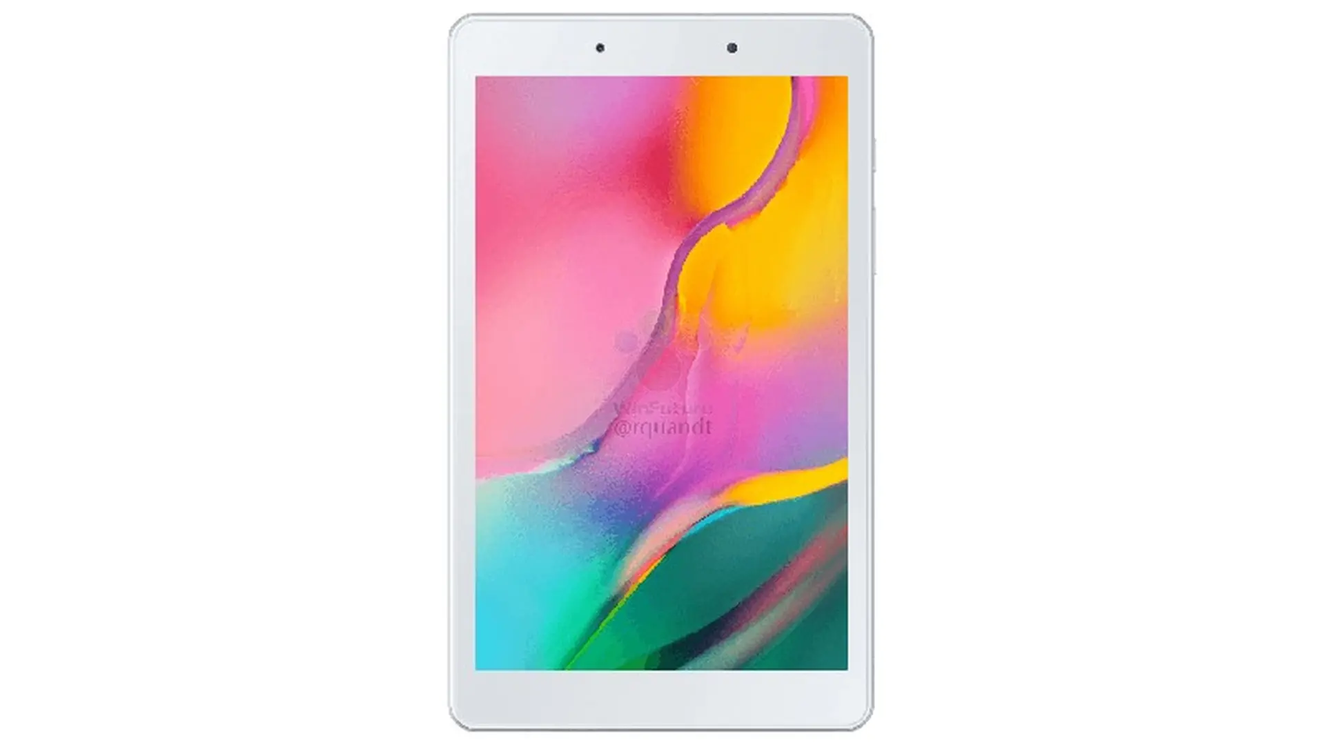 Galaxy Tab A 8.0 (2019) lộ ảnh render kèm cấu hình chi tiết trước khi ra mắt