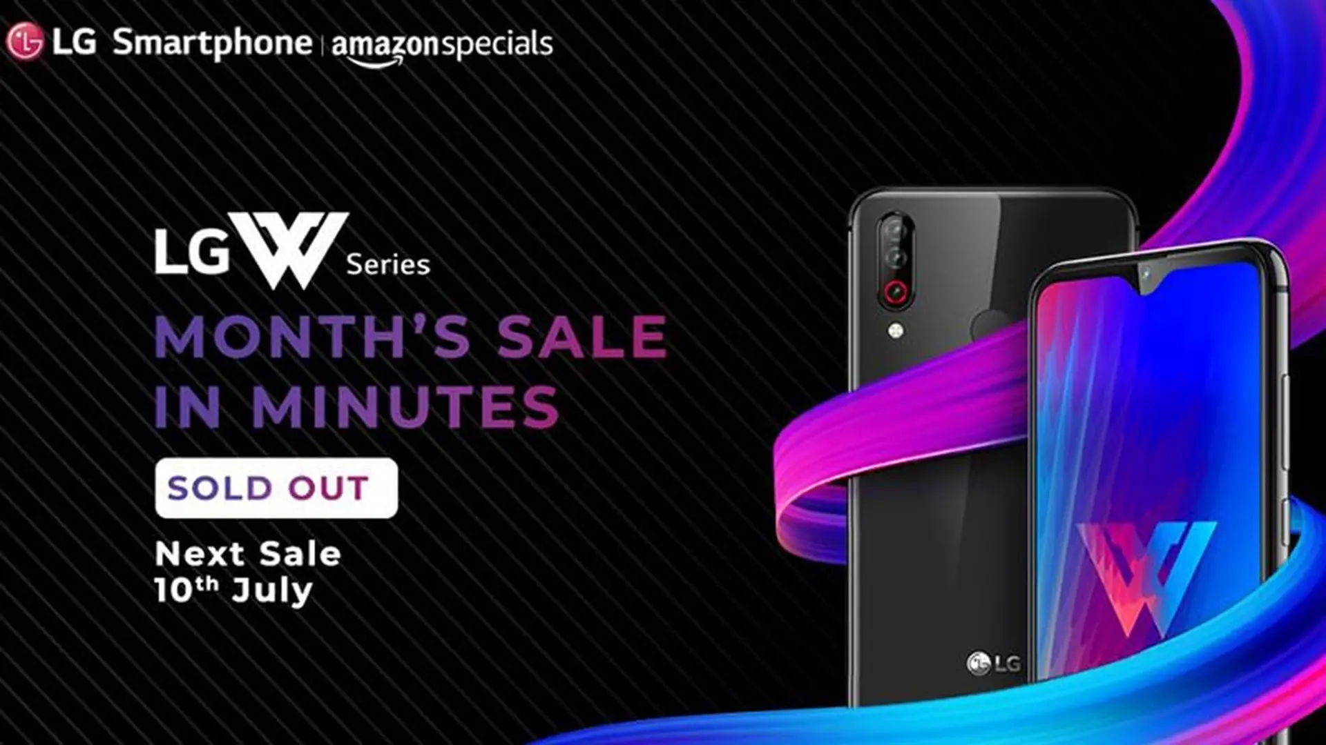 LG W10 và LG W30 bán hết trong vài phút trên Amazon