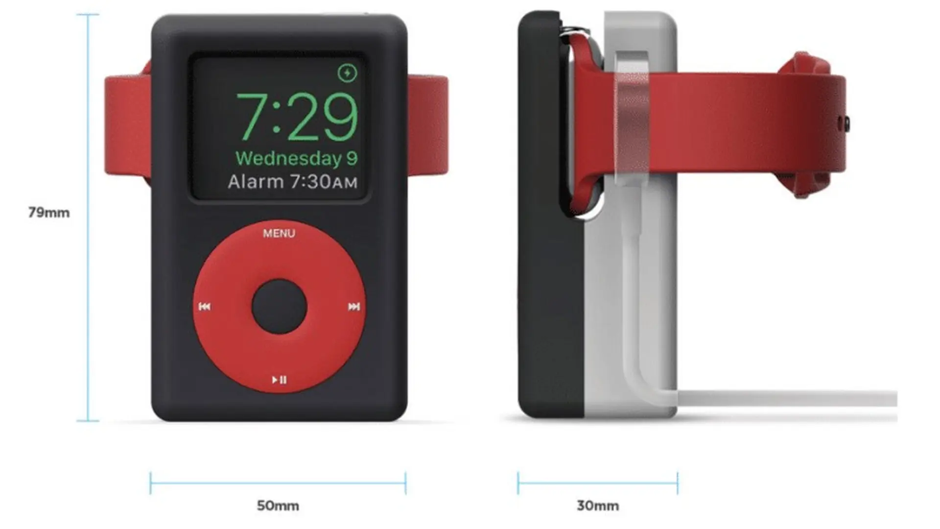 Phụ kiện độc đáo biến Apple Watch thành iPod Classic