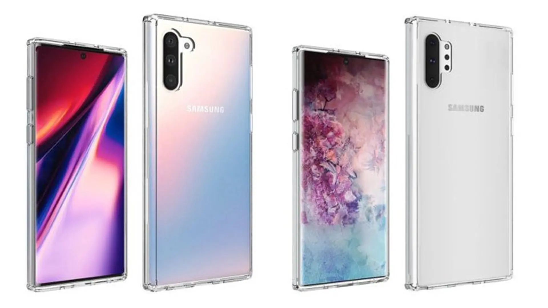 Thiết kế bộ đôi Galaxy Note 10 và Note 10+ tiếp tục được xác nhận qua ốp lưng bảo vệ