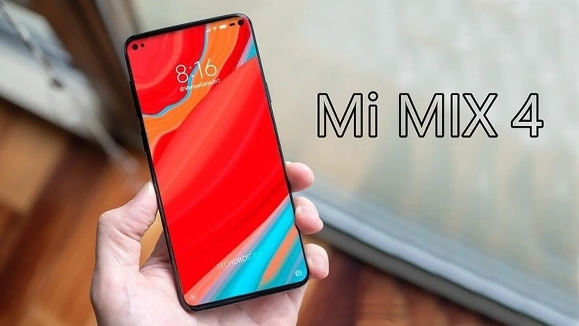 Tin đồn: Xiaomi Mi MIX 4 có thể sử dụng cảm biến 108MP mới