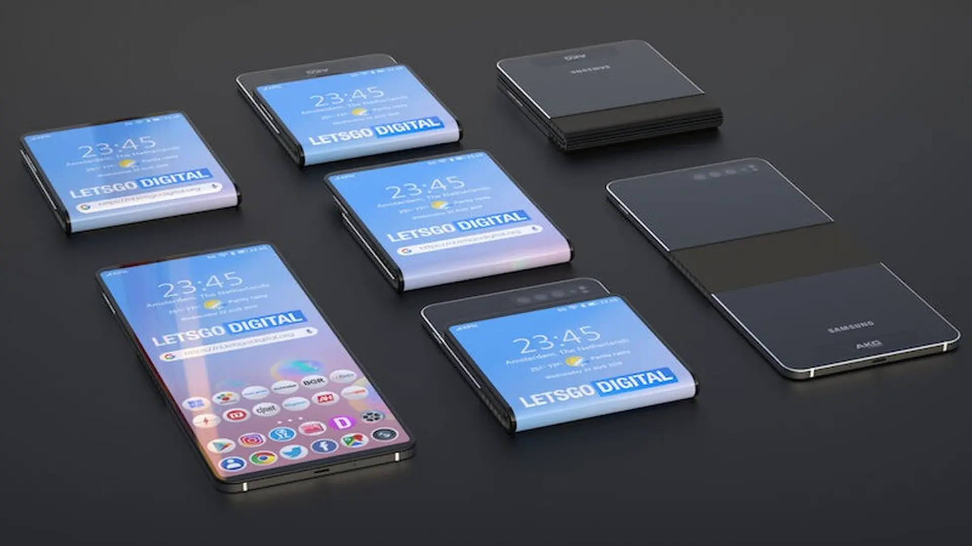 Bằng sáng chế của Galaxy Fold 2 tiết lộ cơ chế màn hình gập theo dạng vỏ sò của Samsung