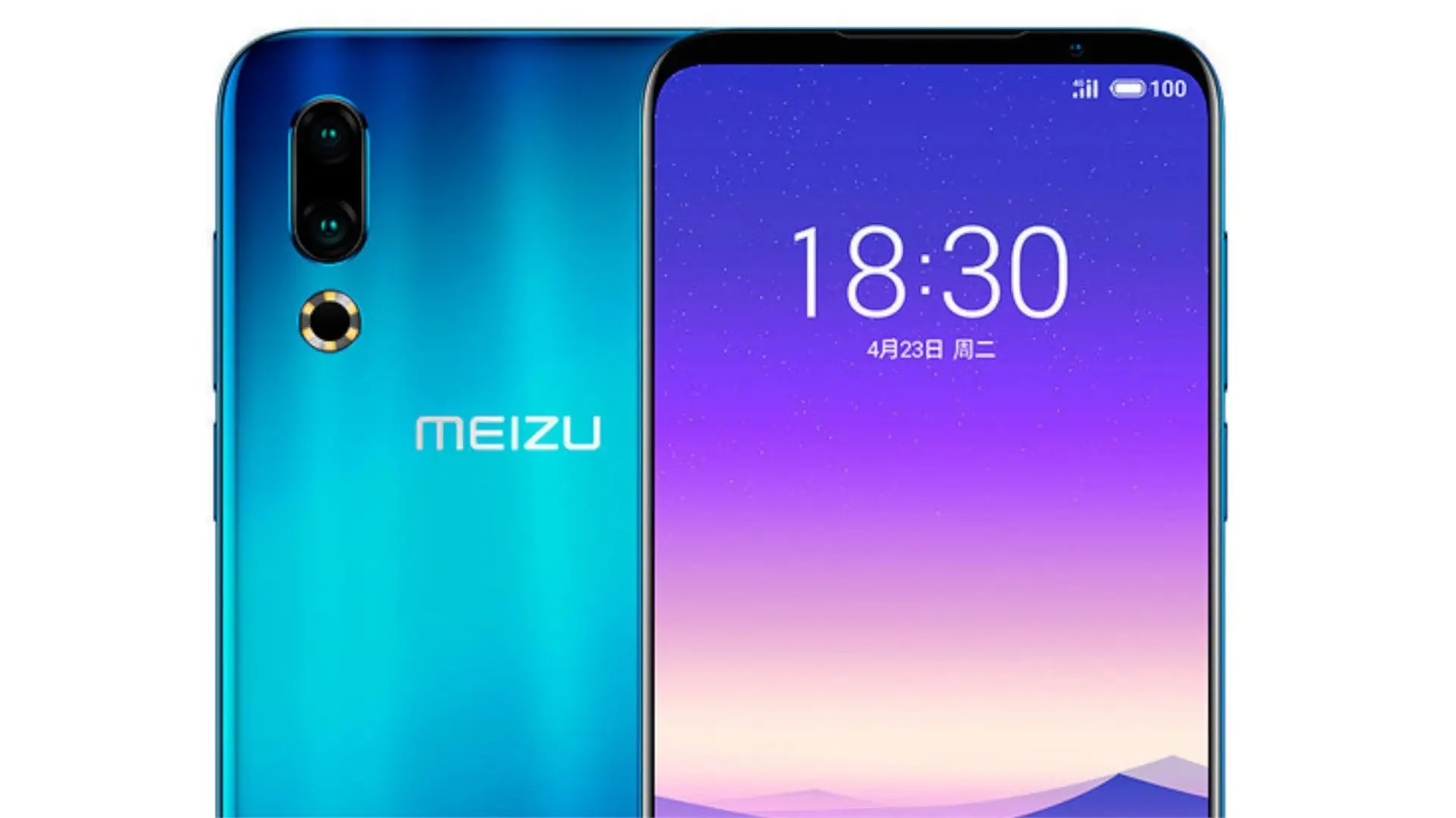 Meizu 16s Pro dùng chip Snapdragon 855+ có đèn flash vòng quanh camera thứ 3