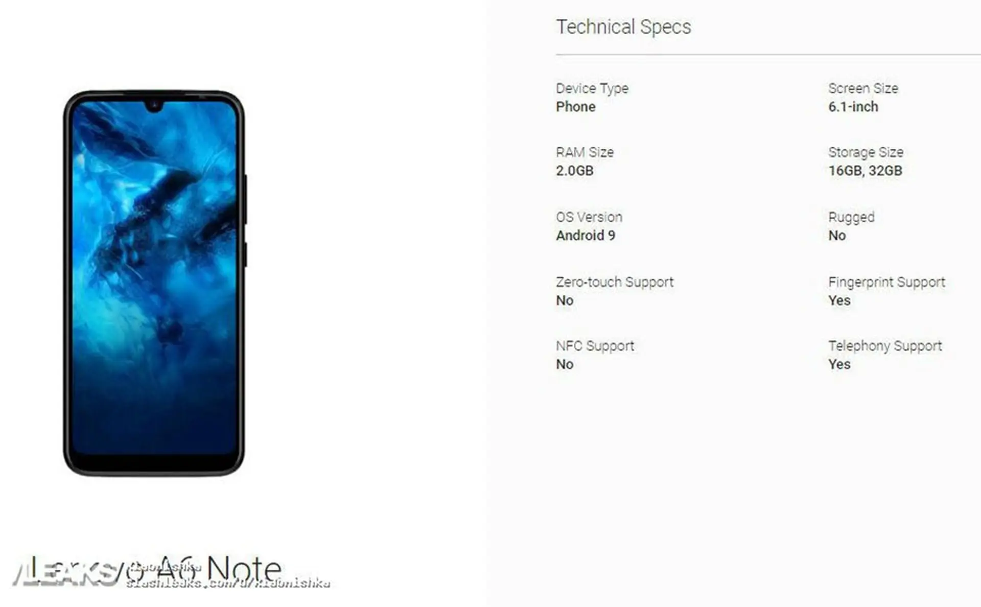 Lenovo A6 Note xuất hiện trên Android Enterprise, có thể sắp ra mắt