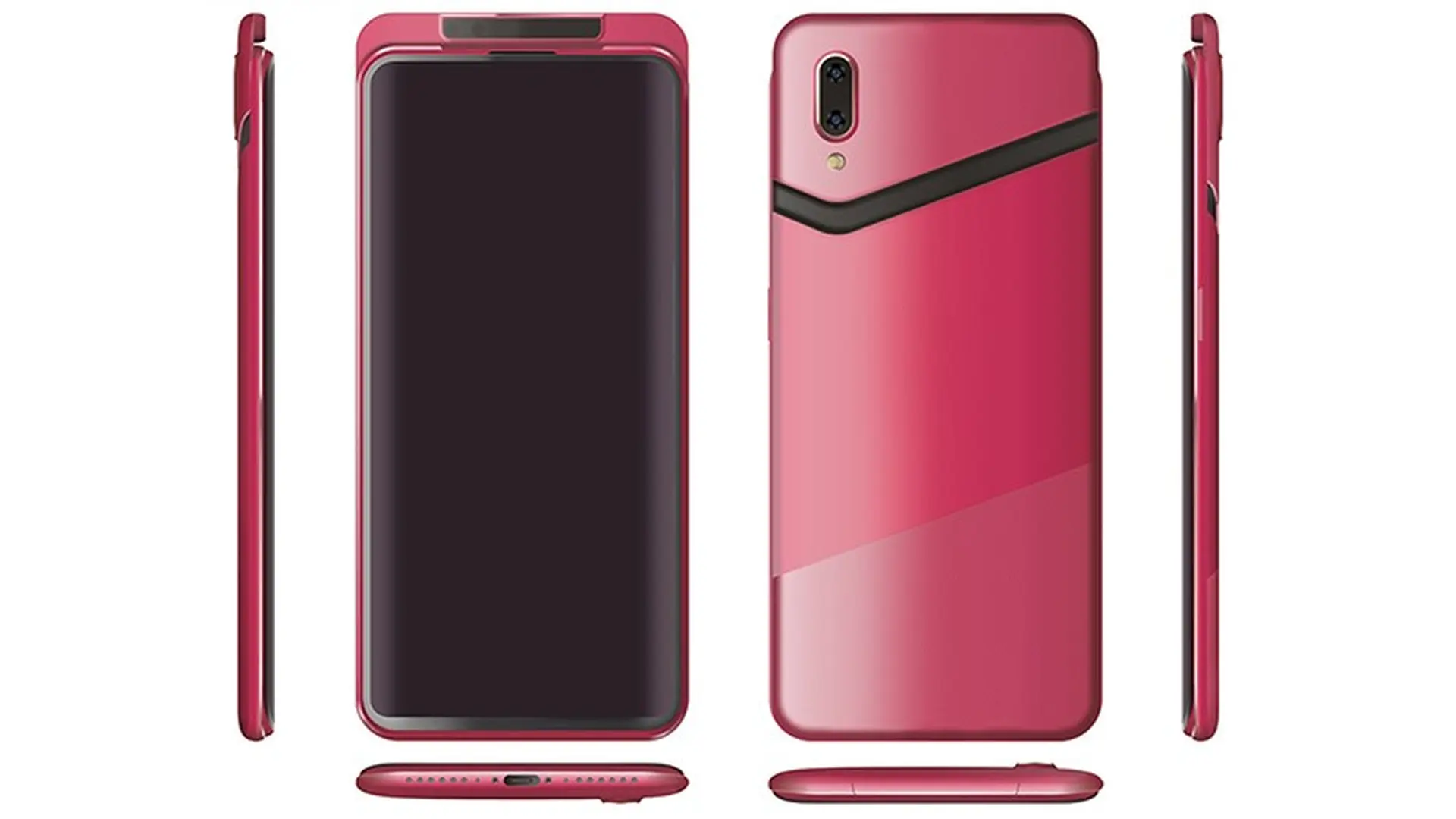 Smartphone OPPO bí ẩn lộ ảnh render với thiết kế thân trượt độc đáo