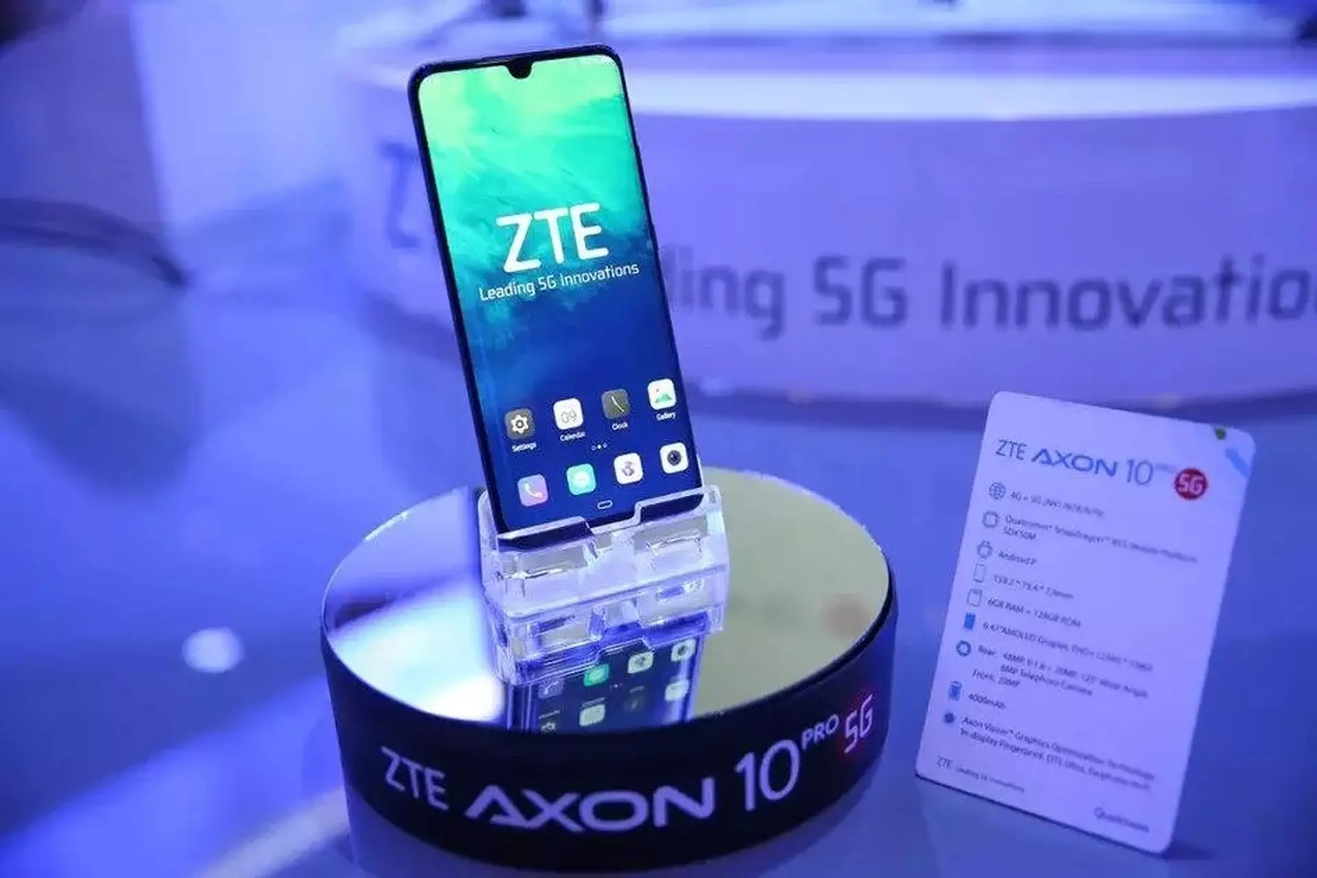 ZTE trở thành hãng đầu tiên ra mắt smartphone 5G tại Trung Quốc