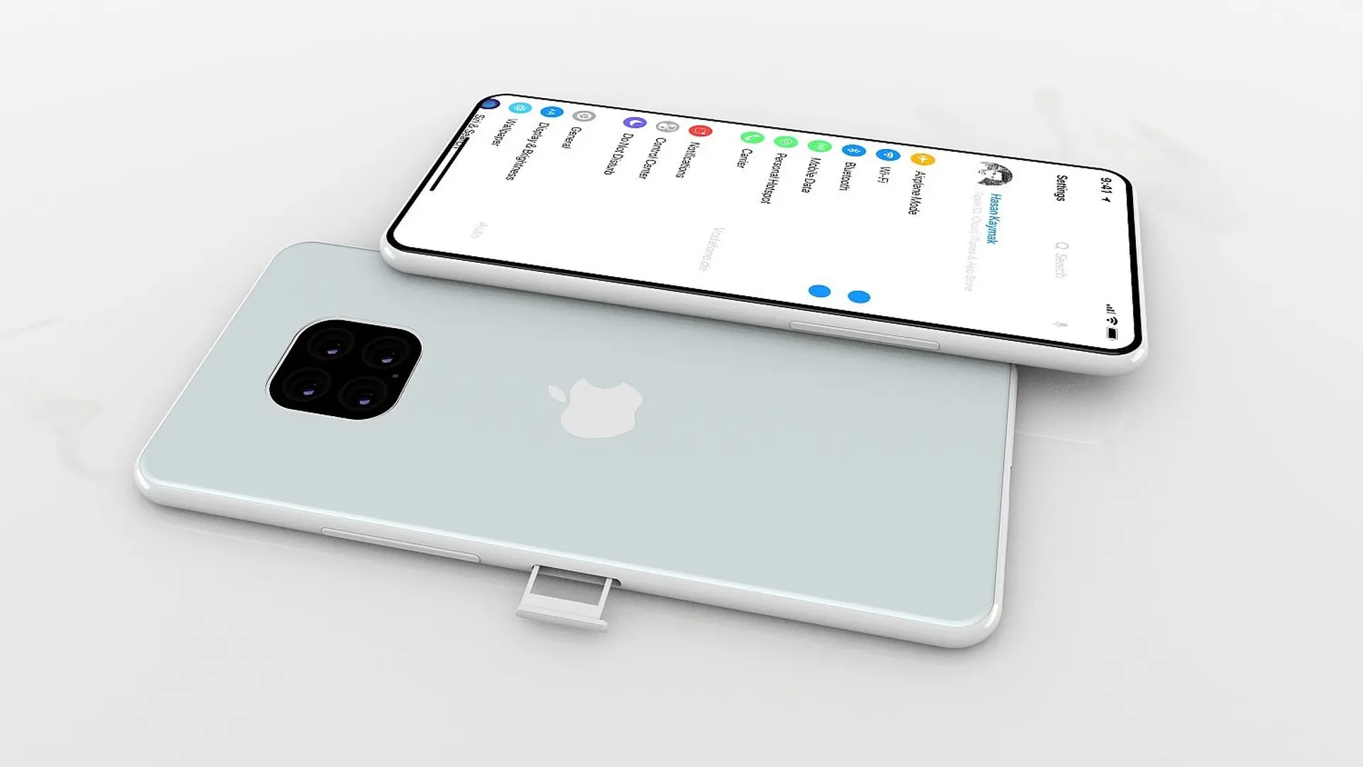 Choáng với mẫu thiết kế iPhone 11X màn hình 200Hz, 4 camera cùng pin 5.000 mAh