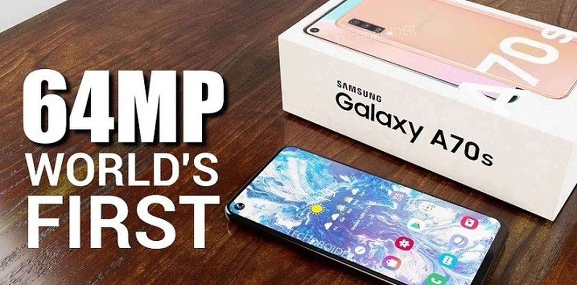 Galaxy A70s sắp sửa trình làng: Camera 64 MP, chip “rồng” mạnh mẽ
